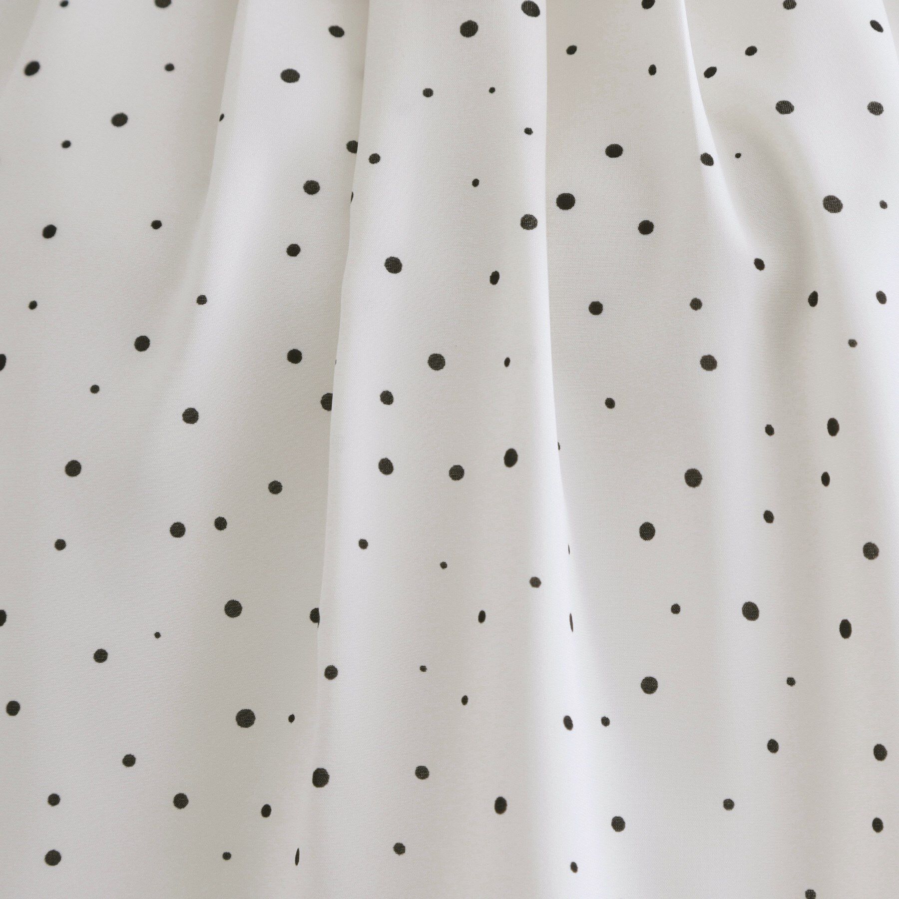 OPAQUE.CLIP「ランダムドットフリルブラウス【洗濯機洗い可】」|シャツ・ブラウス|