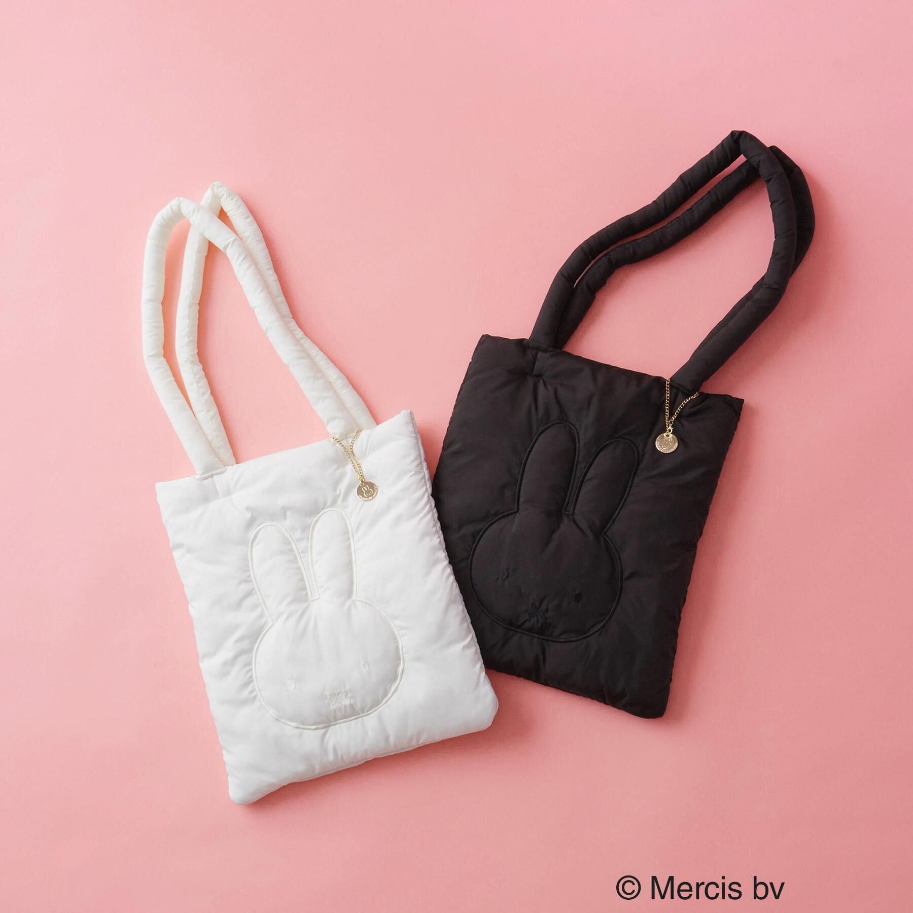 OPAQUE.CLIP「【コラボ】miffy ｘ OPAQUE.CLIP A4サイズ対応 軽量パフィートートバッグ」|トートバッグ|