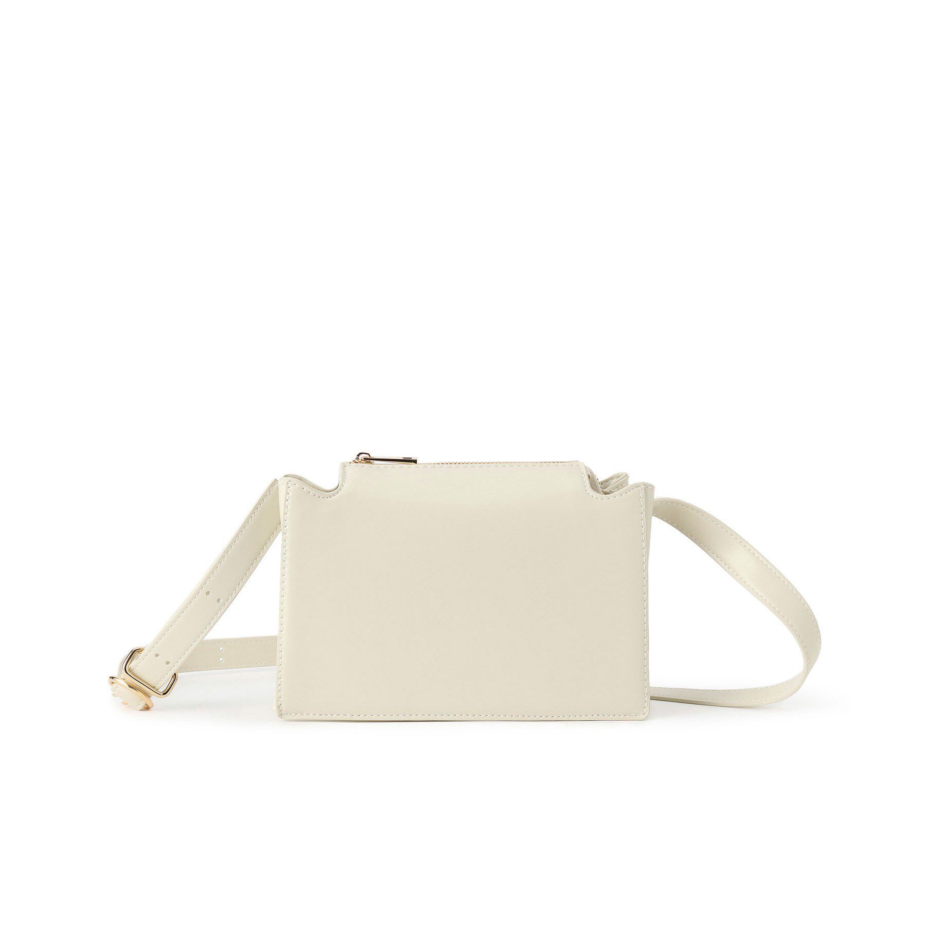 Couture broach「スクエアミニショルダーバッグ」|ショルダー・メッセンジャー|オフホワイト(003
