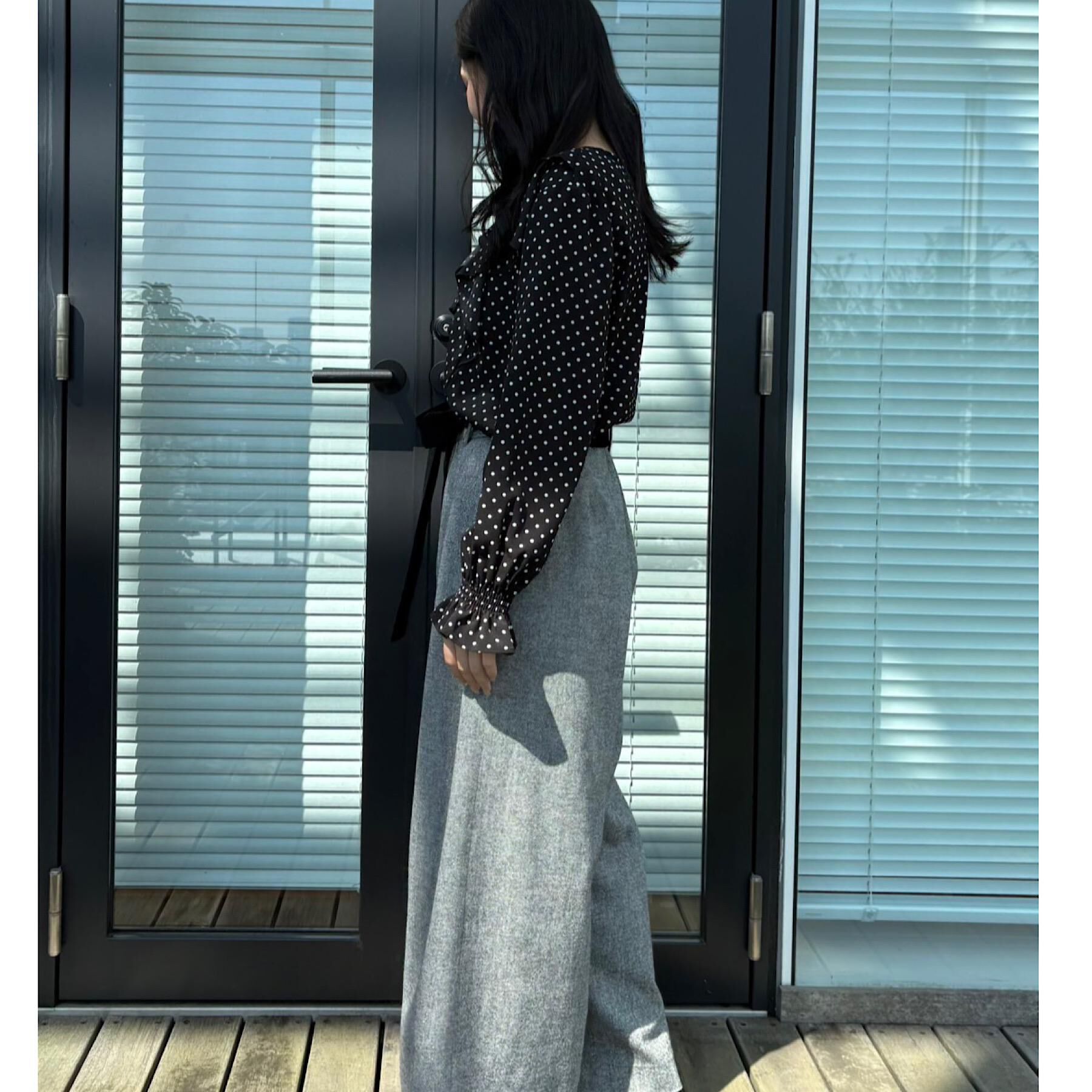 Couture broach「【大人可愛い・通勤】ラッフルフリルブラウス」|シャツ・ブラウス|