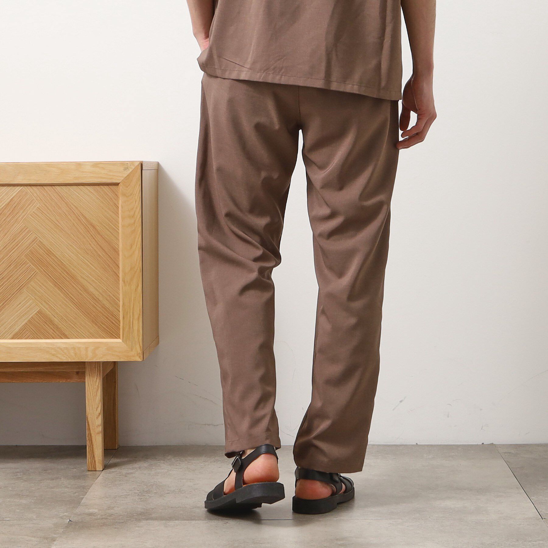 THE SHOP TK「クールファイバーイージーパンツ　接触冷感／吸水速乾／UVケア／軽量／セットアップ可」|その他|