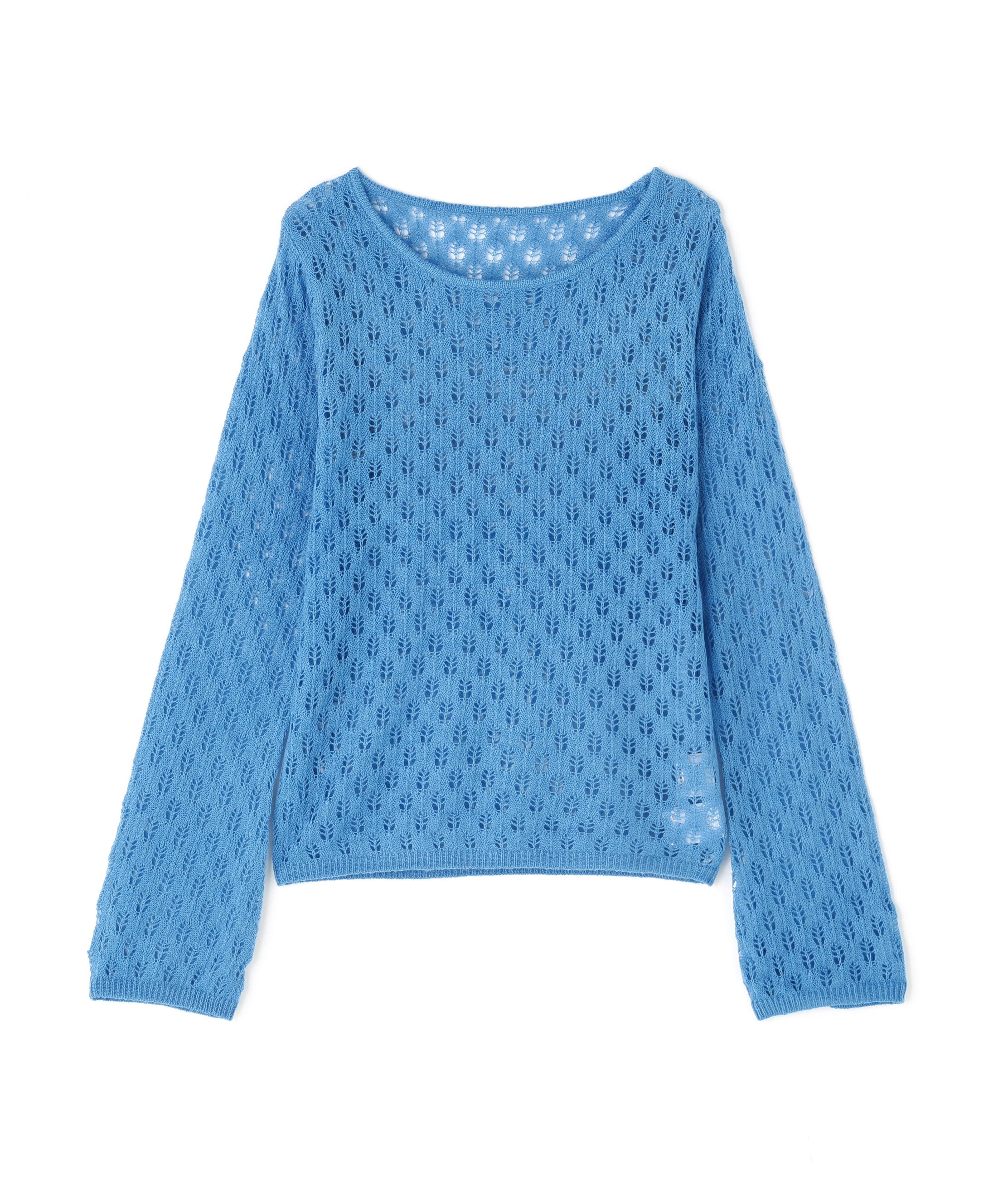  「レースニットプルオーバー」|ニット・セーター|