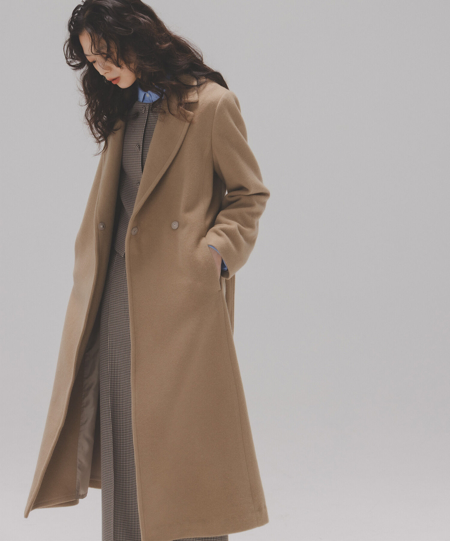  「テーラーベルテッドロングコート」|その他|