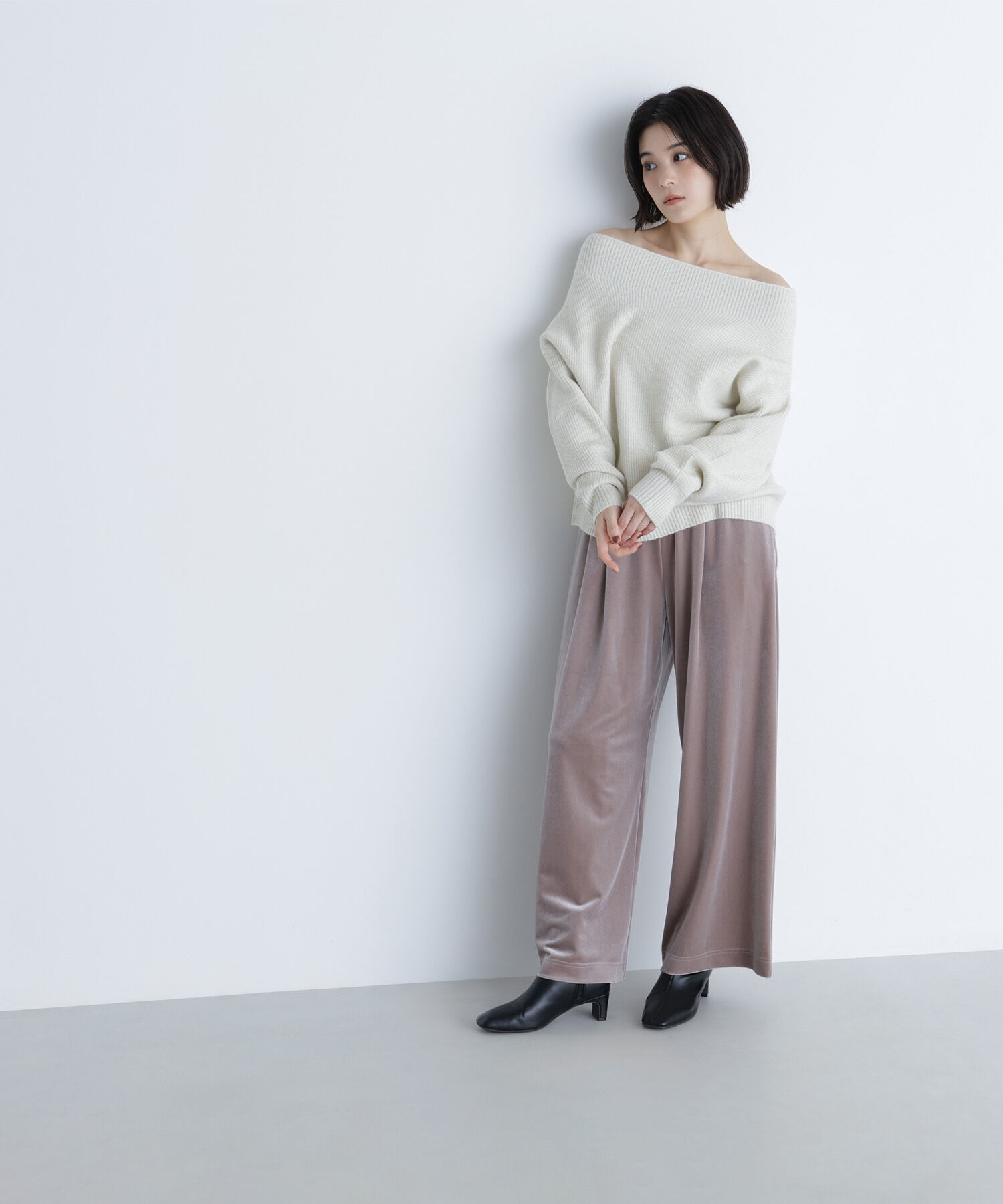  「ベロアイージーパンツ」|その他|