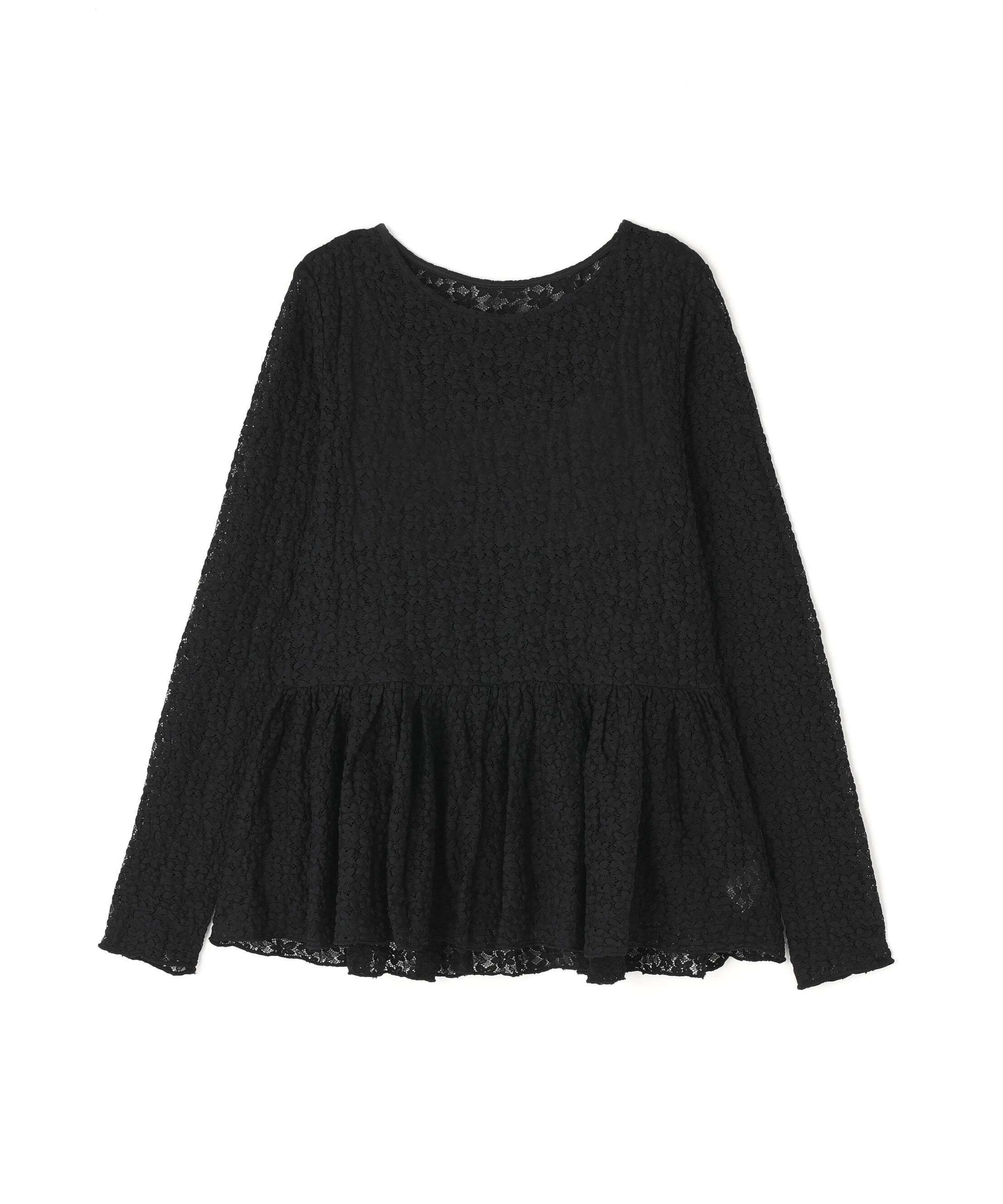  「〈N.〉 レースペプラムトップス」|Tシャツ・カットソー|