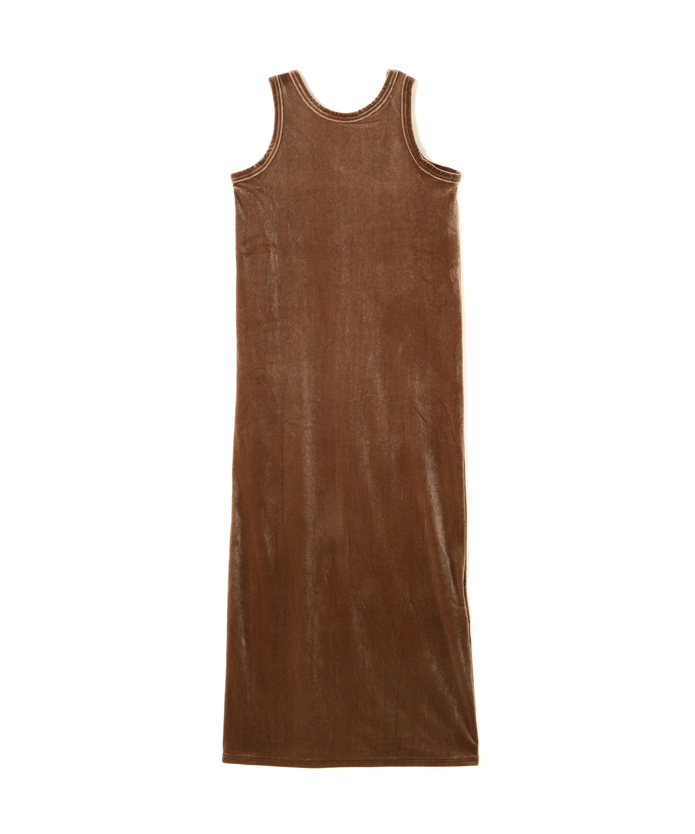  「ベロアアメスリタンクトップワンピース」|ワンピース|