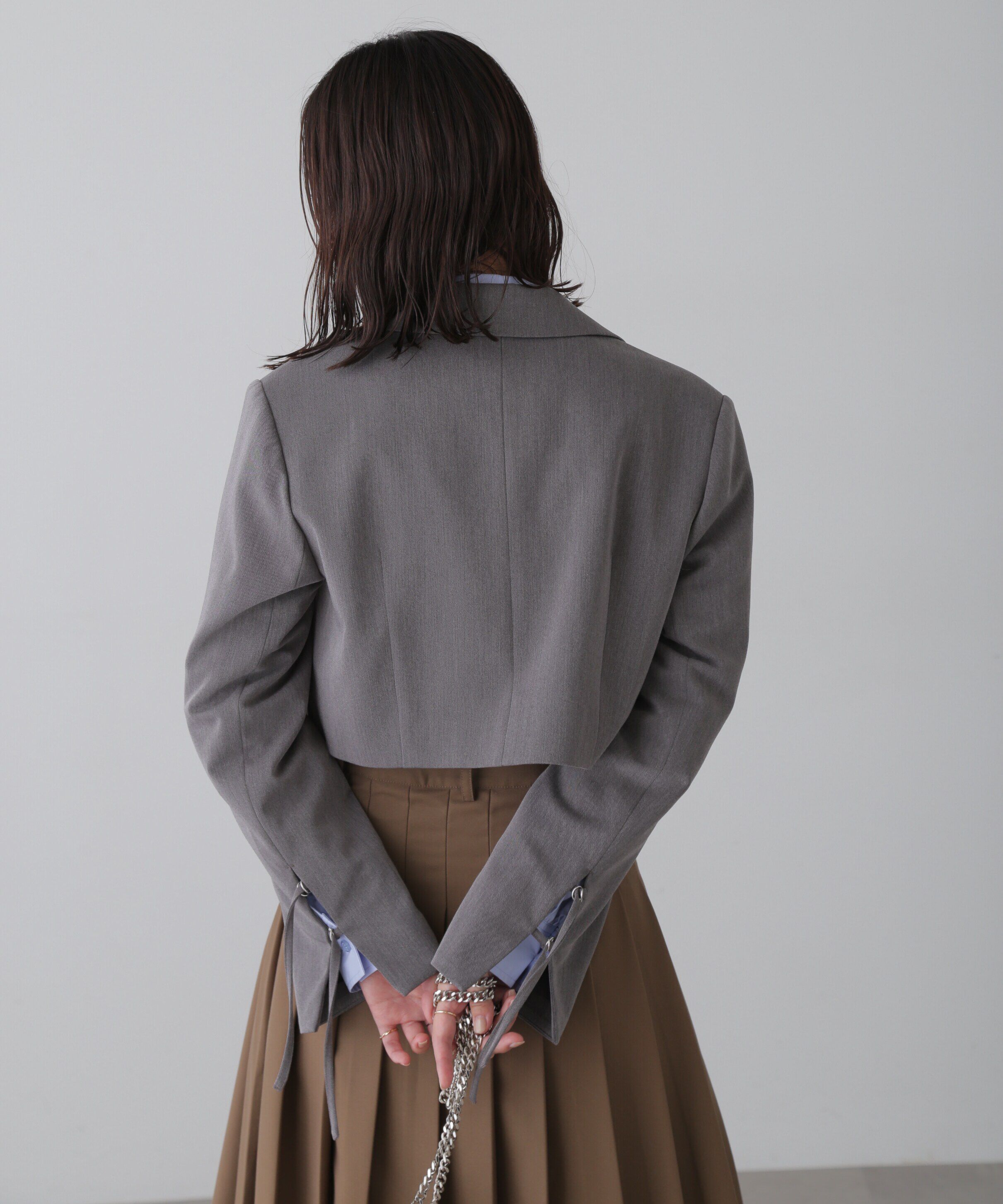  「ショート丈シングルジャケット」|その他|