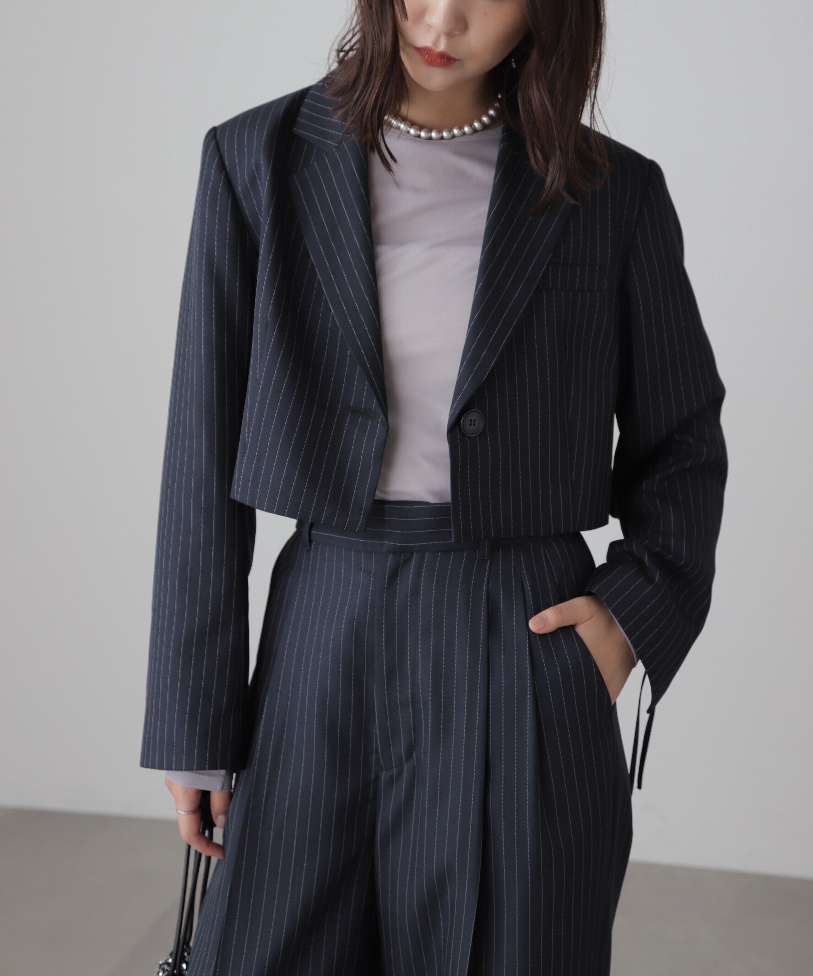  「ショート丈シングルジャケット」|その他|