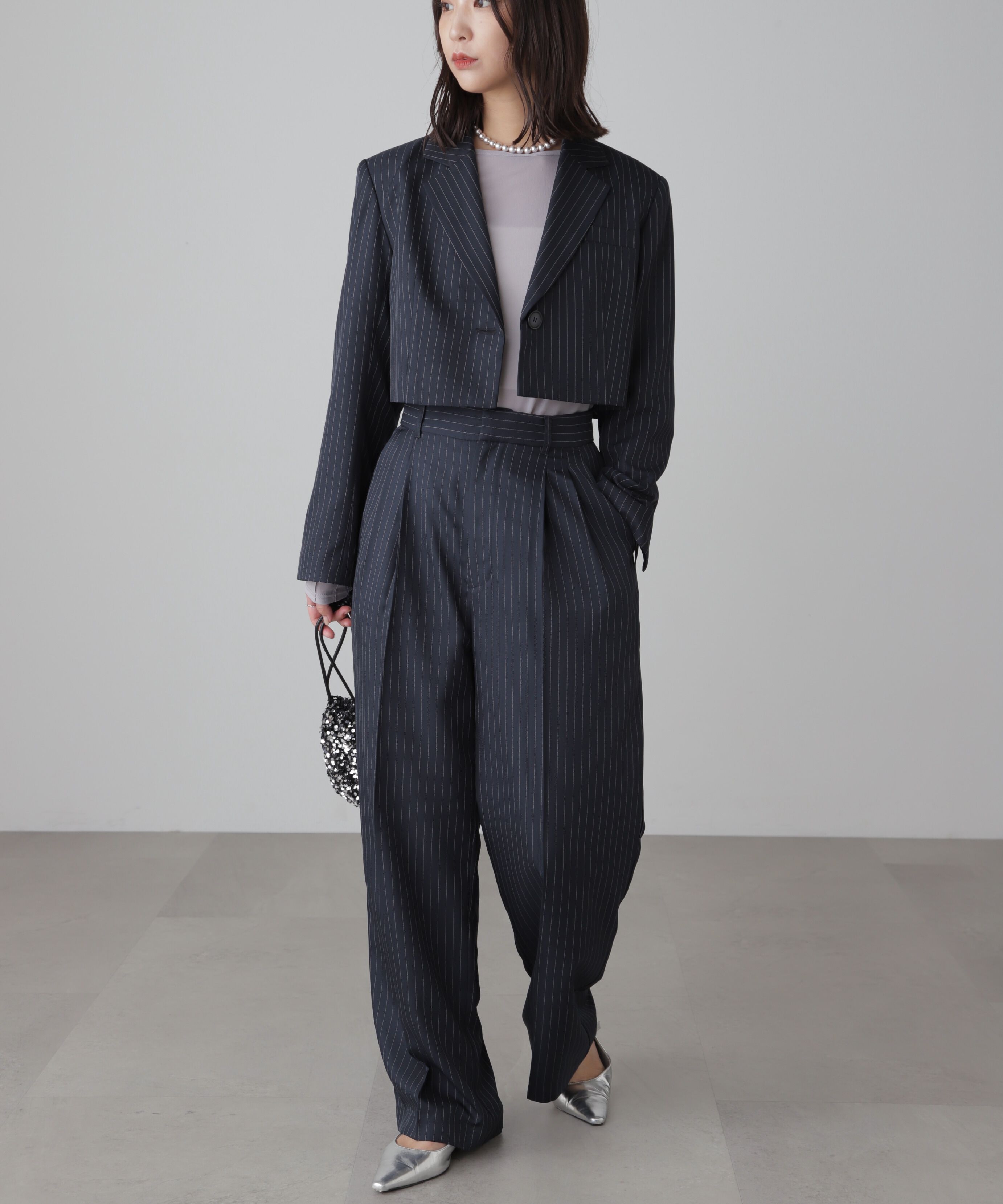  「ショート丈シングルジャケット」|その他|