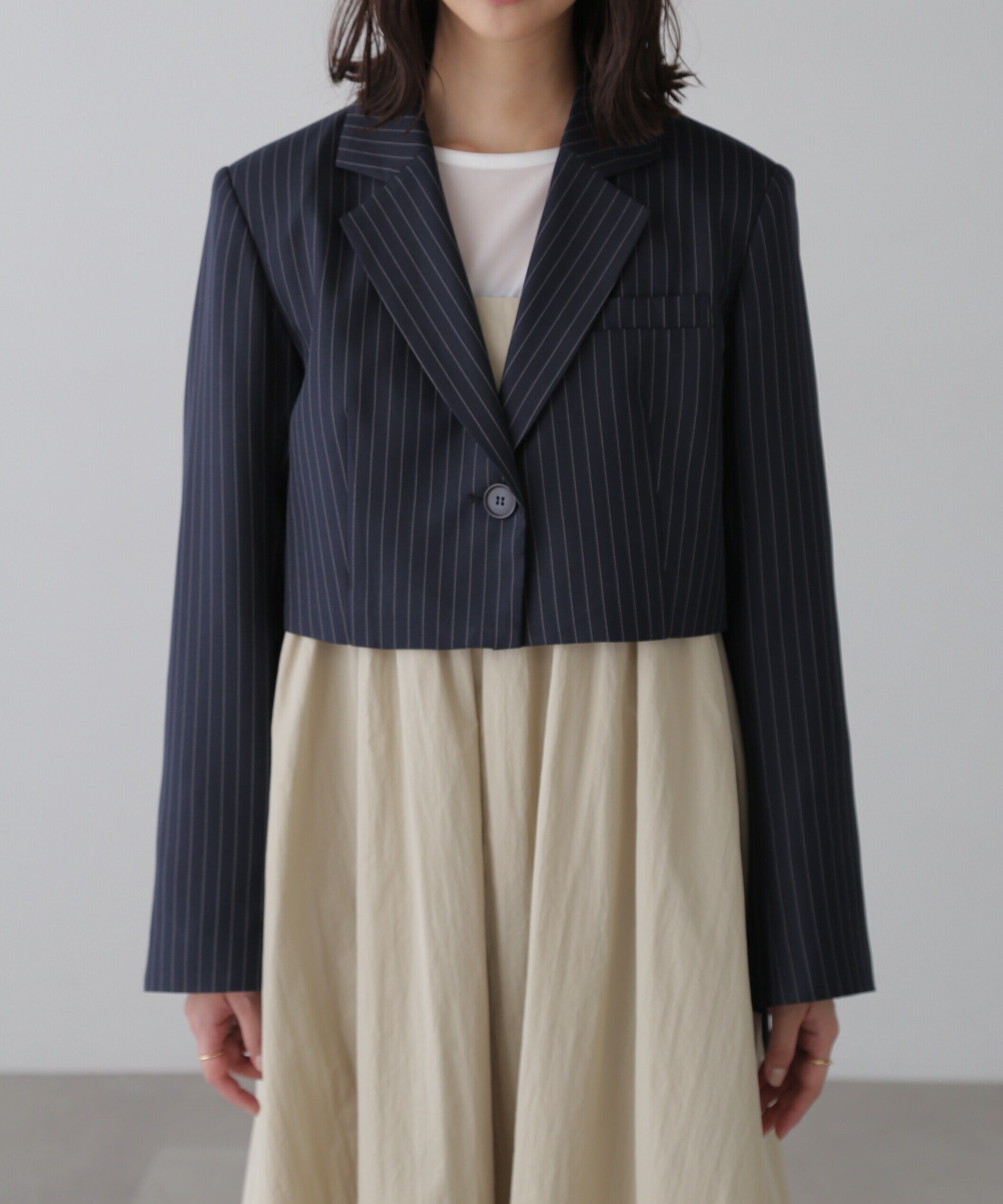  「ショート丈シングルジャケット」|その他|