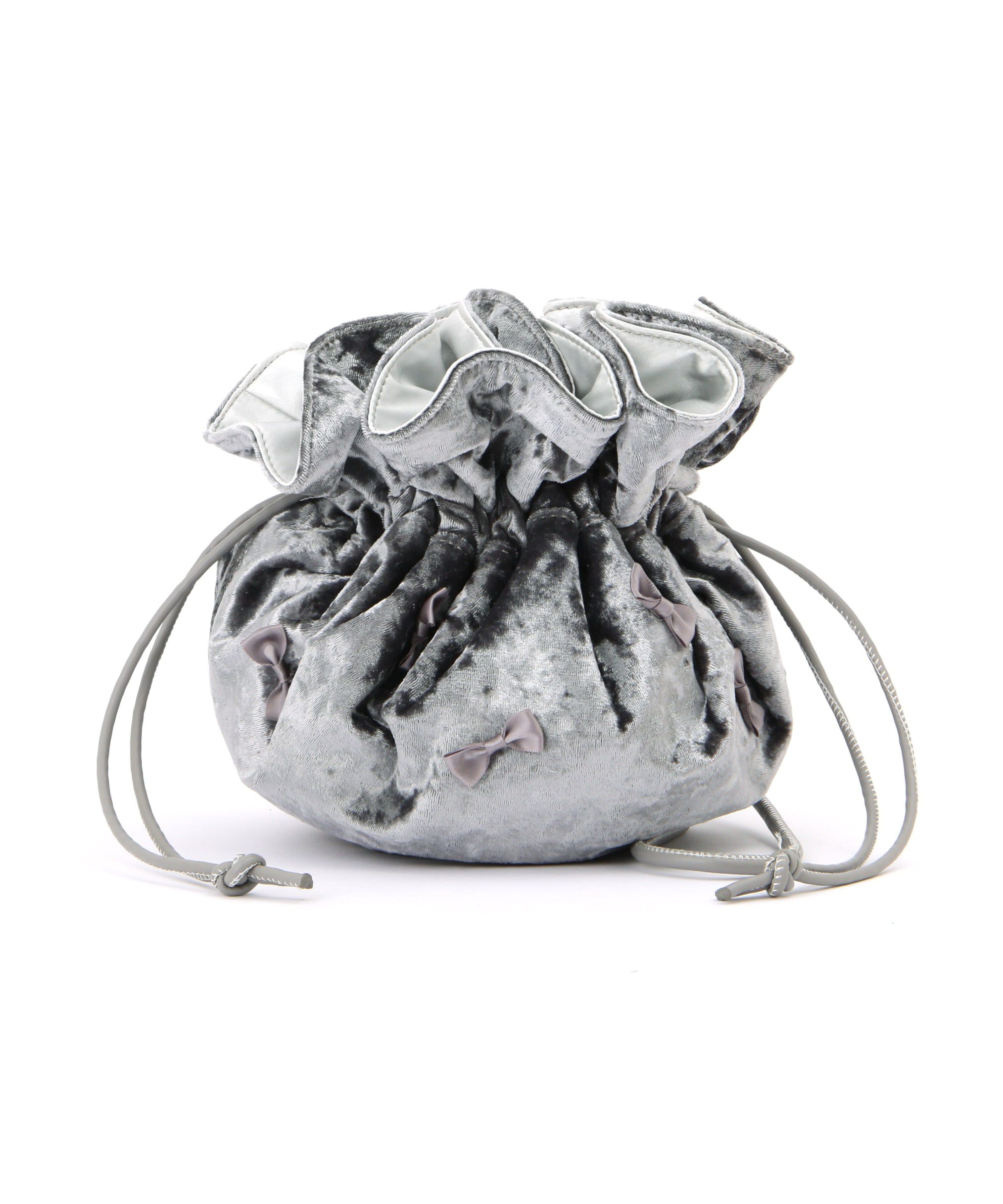  「プチリボン巾着バッグ」|その他|