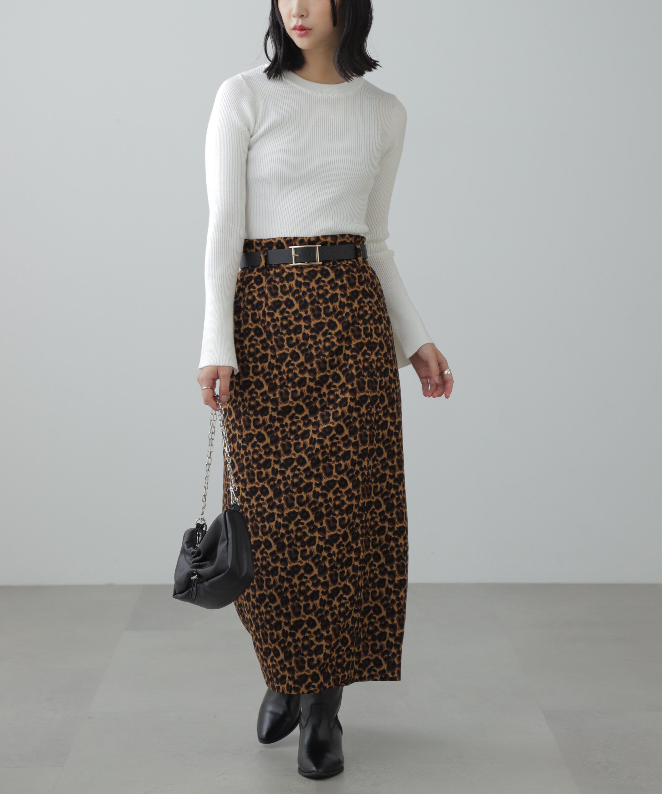  「〈洗える〉マシンウォッシャブルクルーネックニット」|ニット・セーター|