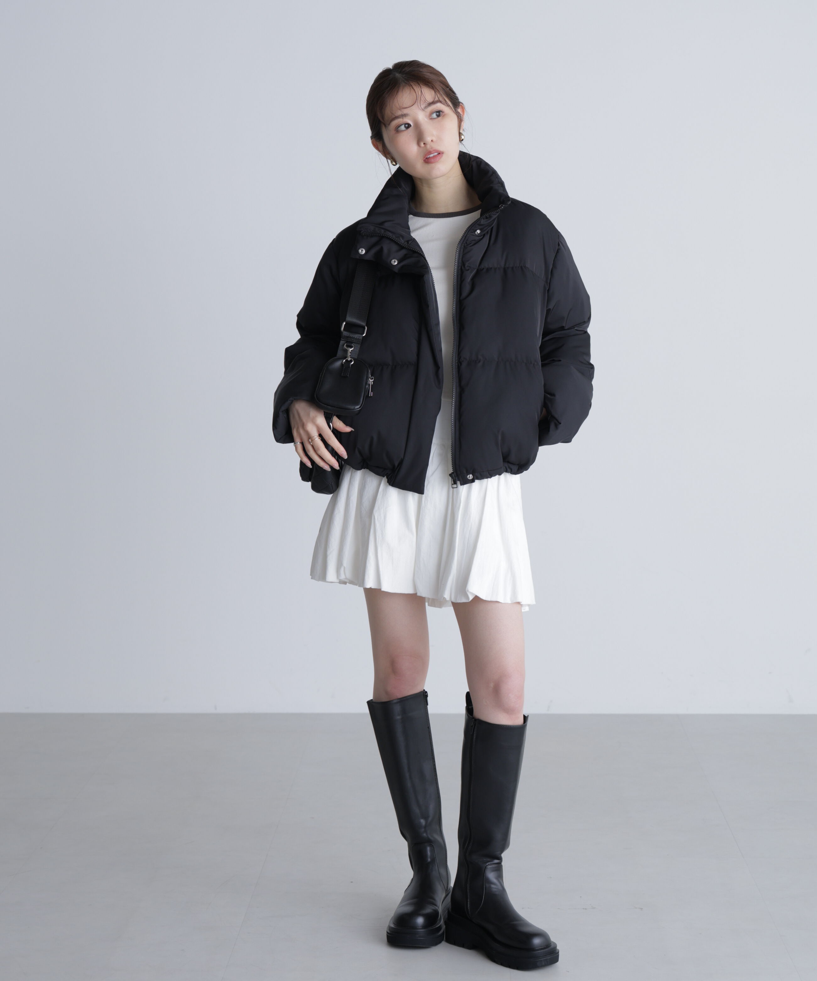  「スタンドショート中綿ブルゾン」|ブルゾン・スタジャン|