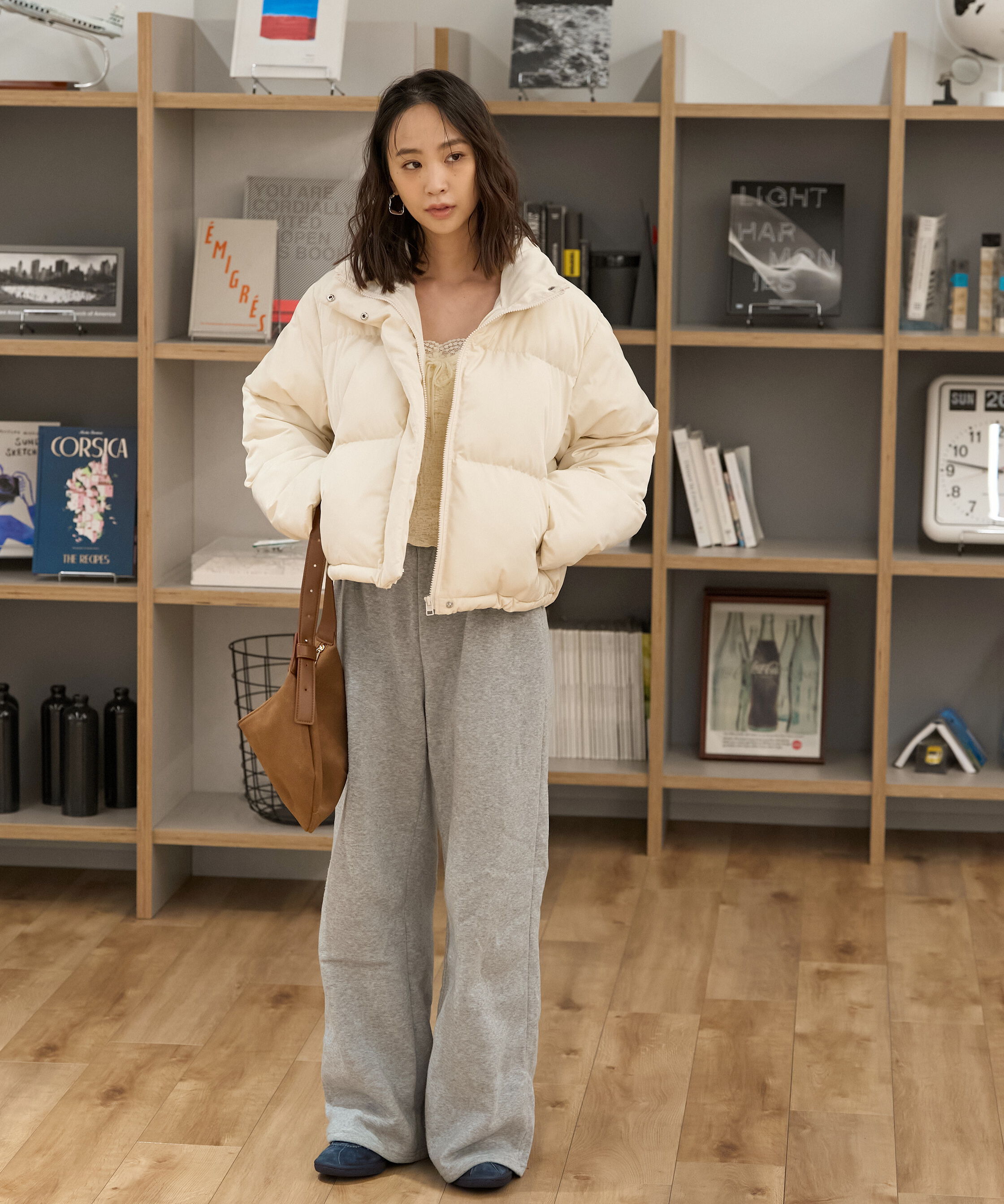  「スタンドショート中綿ブルゾン」|ブルゾン・スタジャン|