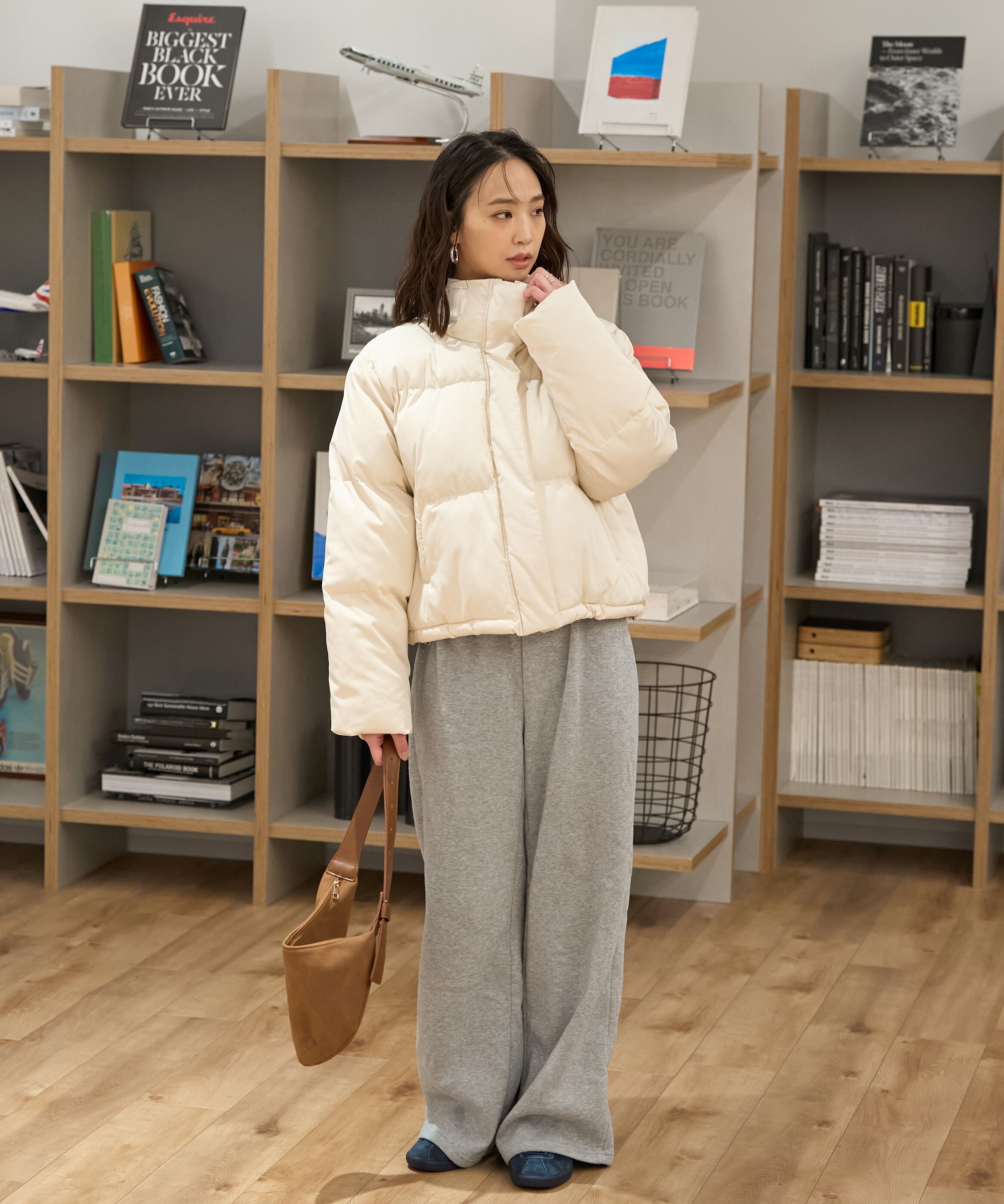  「スタンドショート中綿ブルゾン」|ブルゾン・スタジャン|