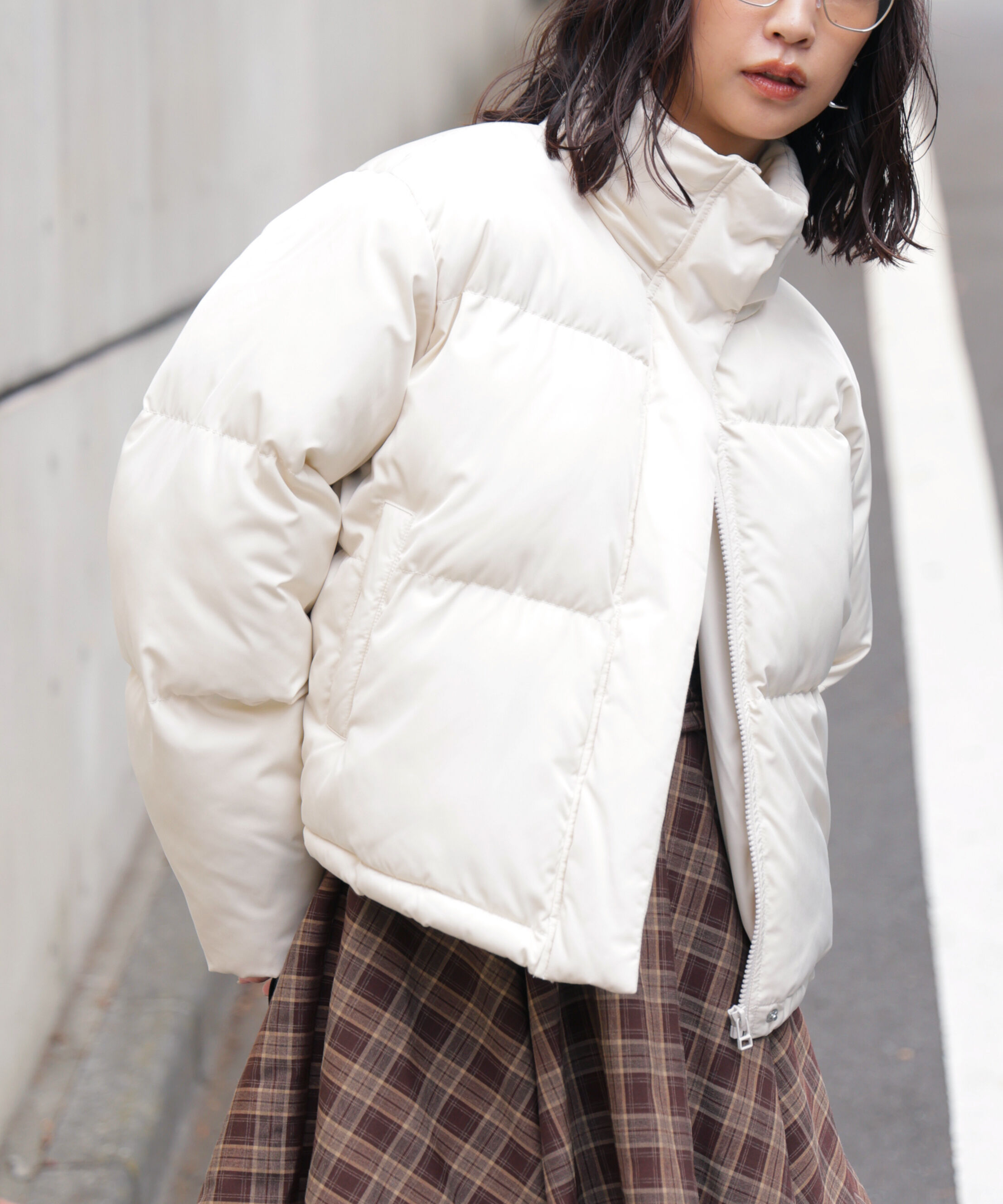  「スタンドショート中綿ブルゾン」|ブルゾン・スタジャン|