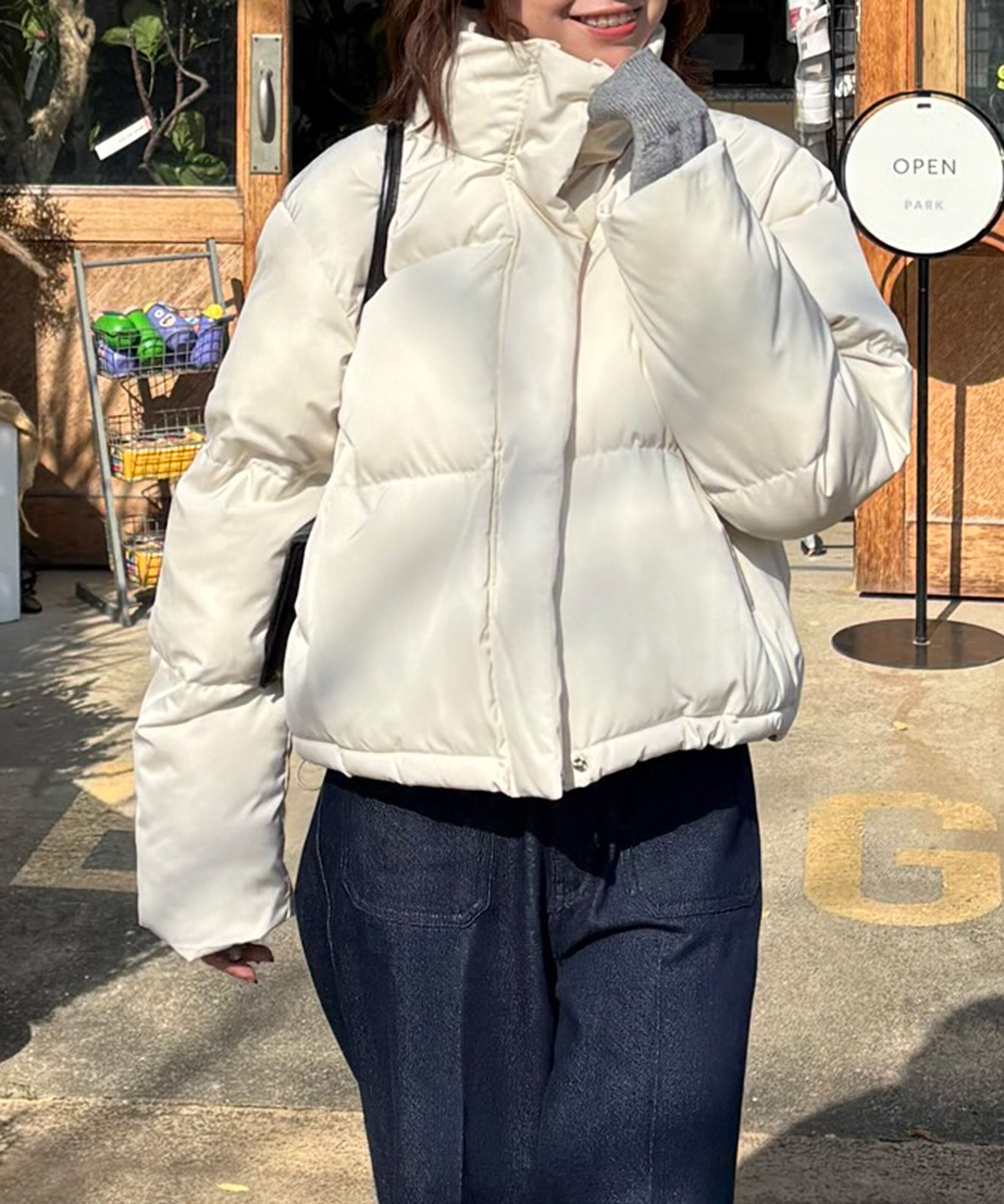  「スタンドショート中綿ブルゾン」|ブルゾン・スタジャン|