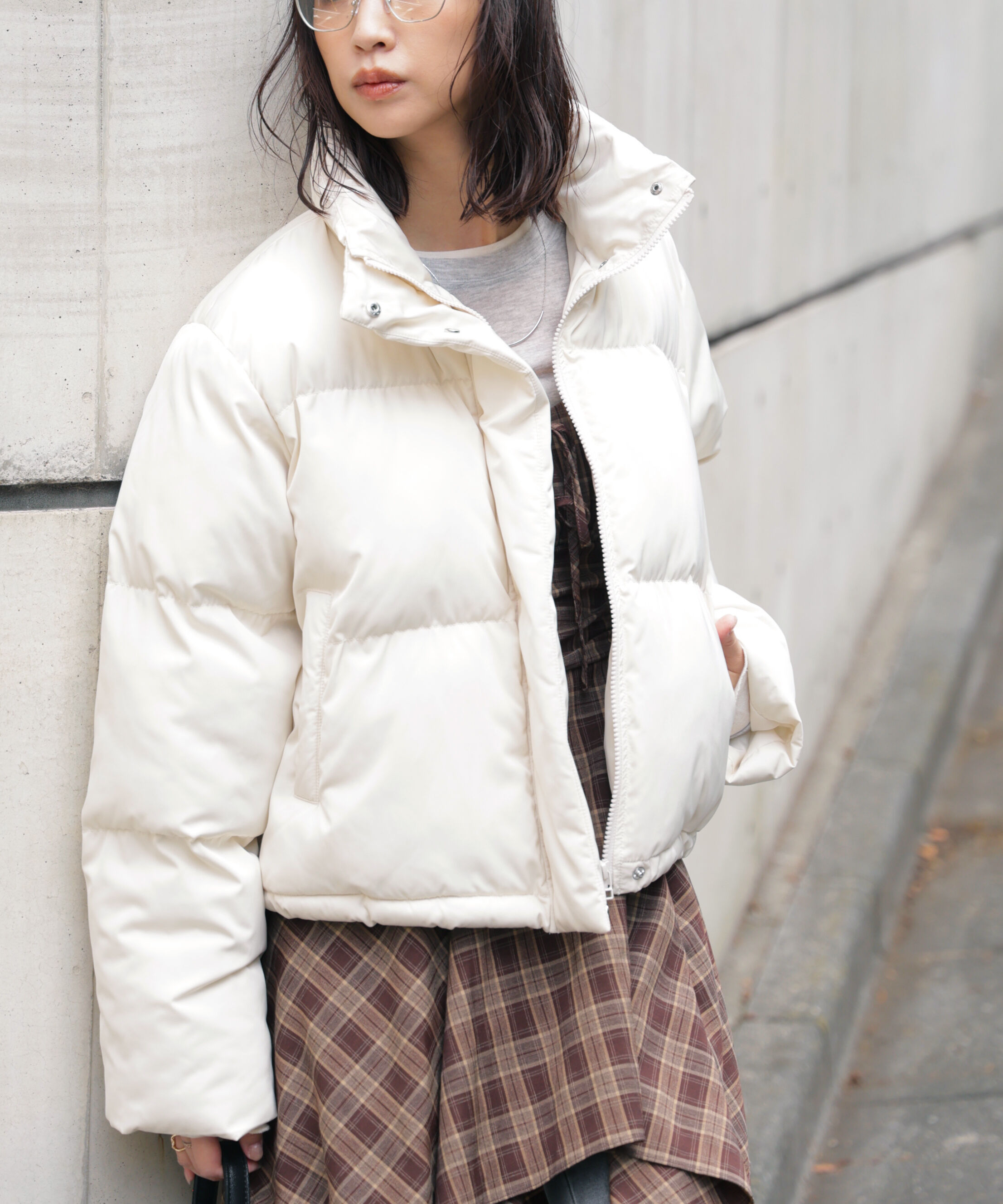  「スタンドショート中綿ブルゾン」|ブルゾン・スタジャン|