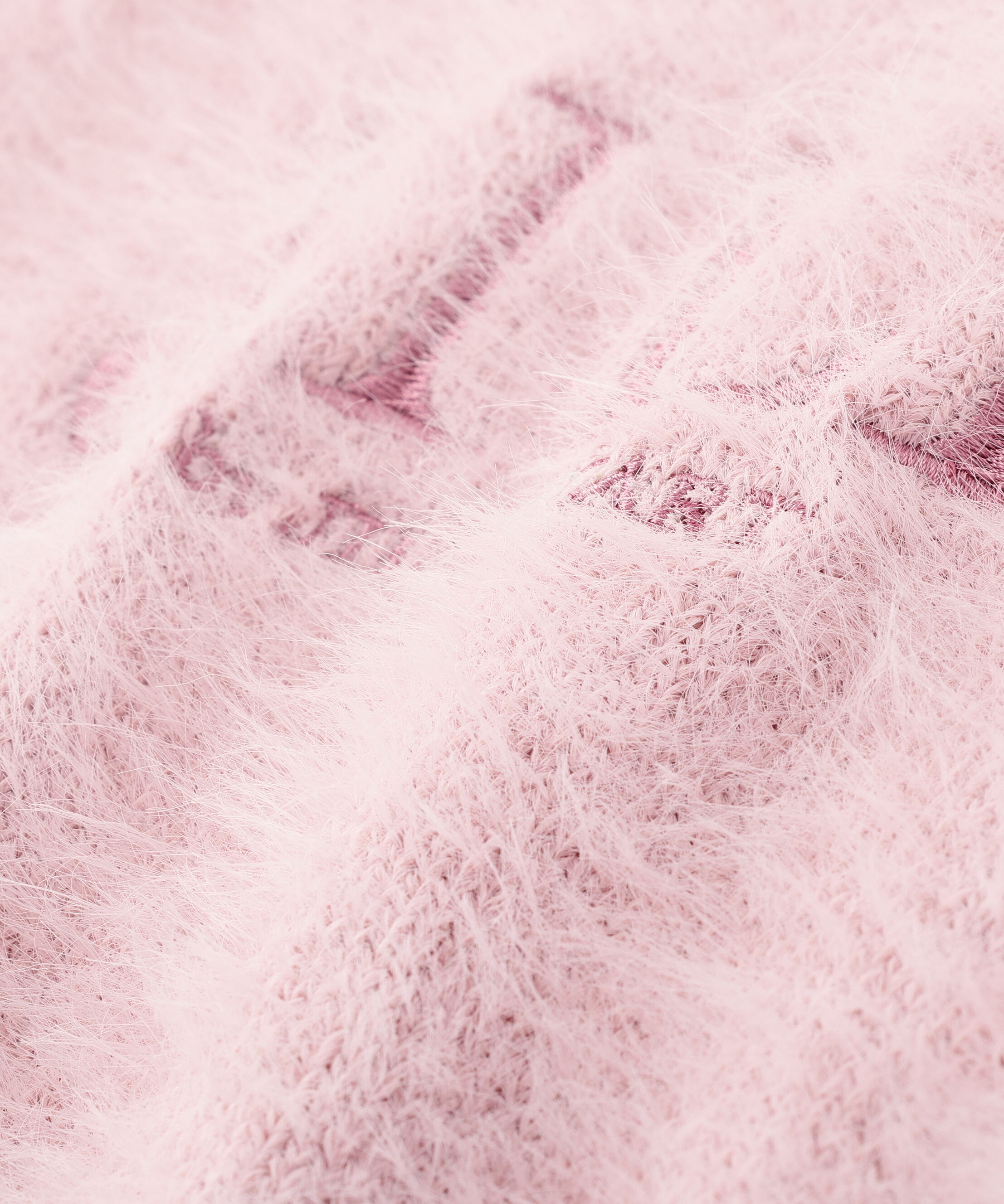  「ロゴ刺繍シャギーニット」|ニット・セーター|