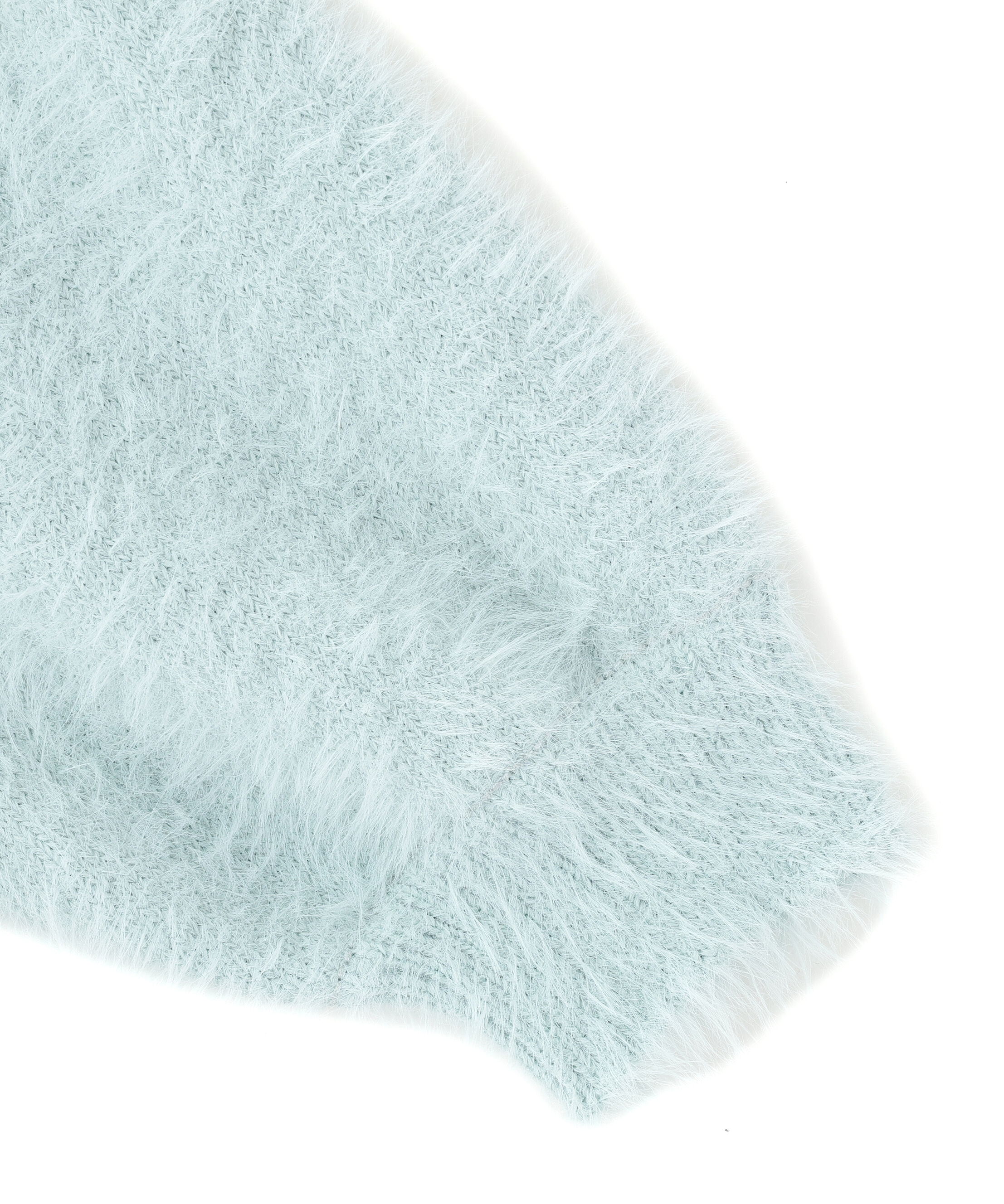  「ロゴ刺繍シャギーニット」|ニット・セーター|