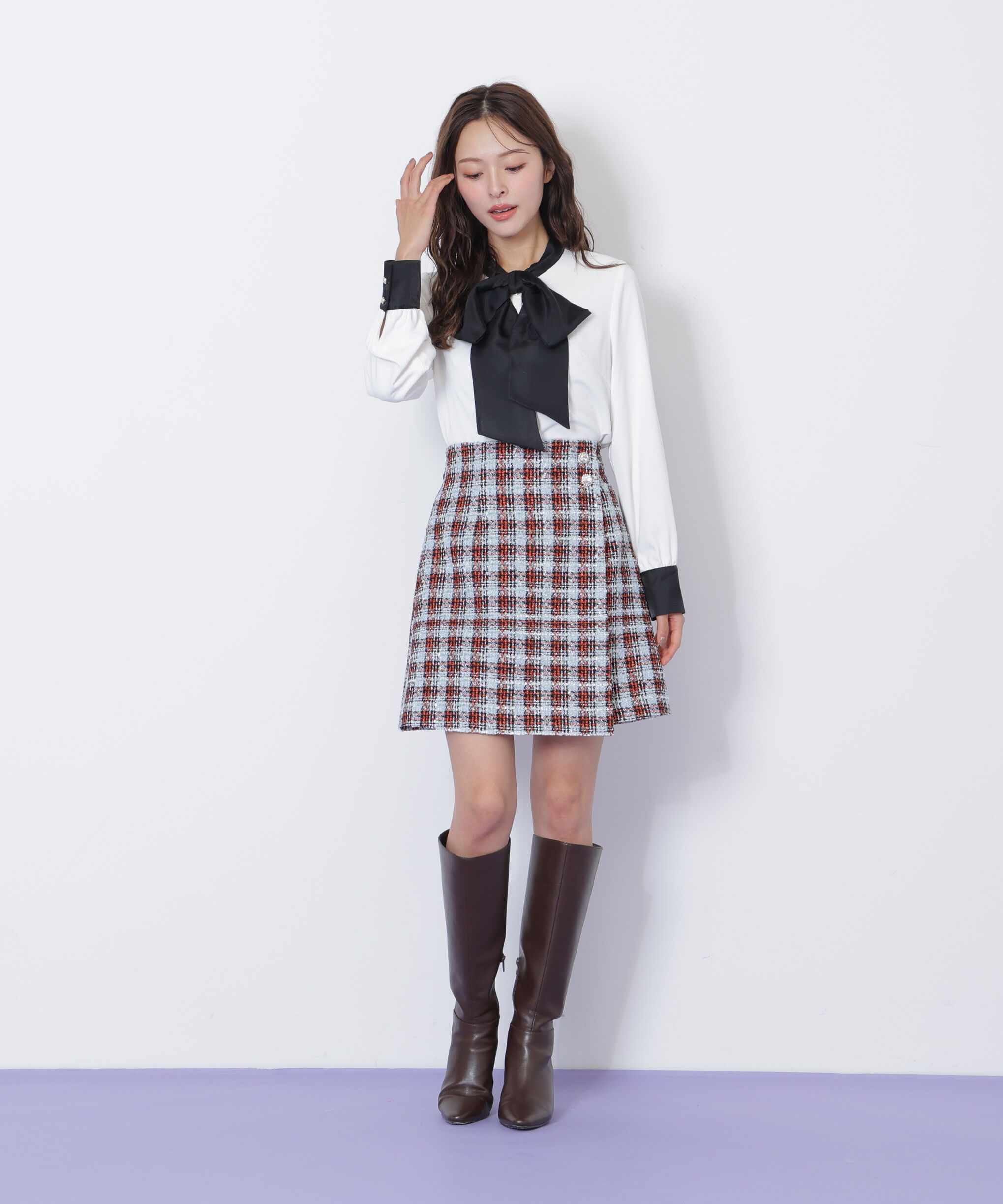  「ビッグボウタイブラウス」|シャツ・ブラウス|