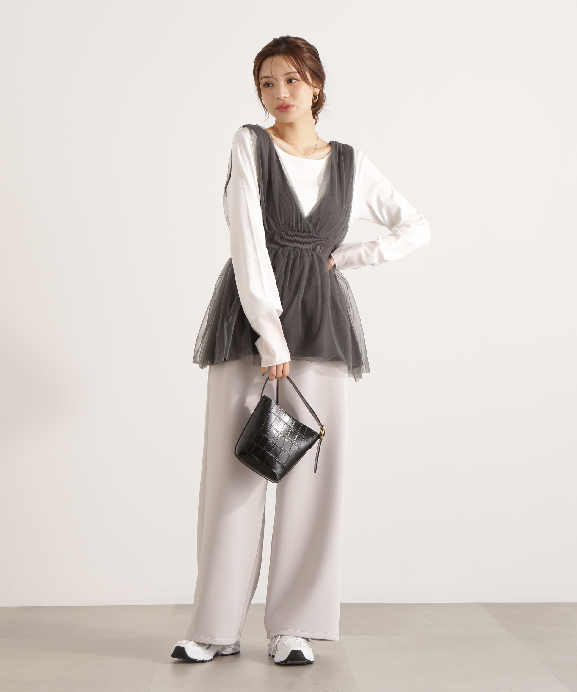 PROPORTION BODY DRESSING「＜ウォッシャブル＞スエットイージーパンツ 25AW」|その他|