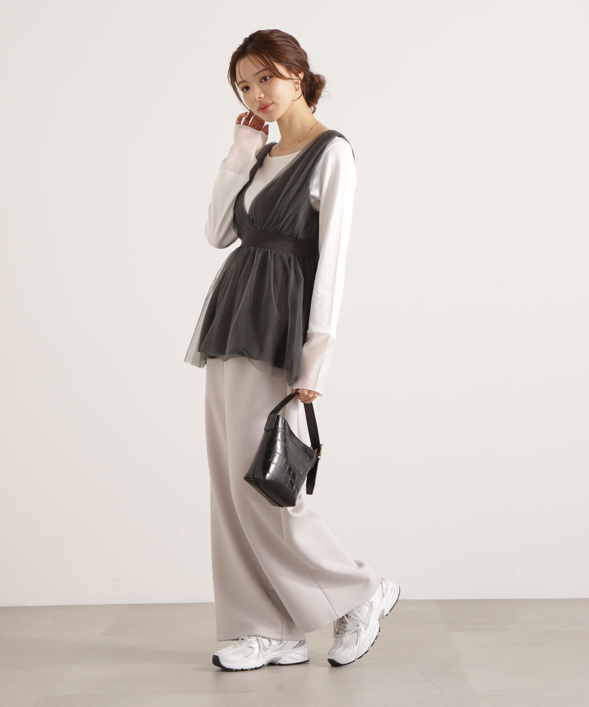 PROPORTION BODY DRESSING「＜ウォッシャブル＞スエットイージーパンツ 25AW」|その他|