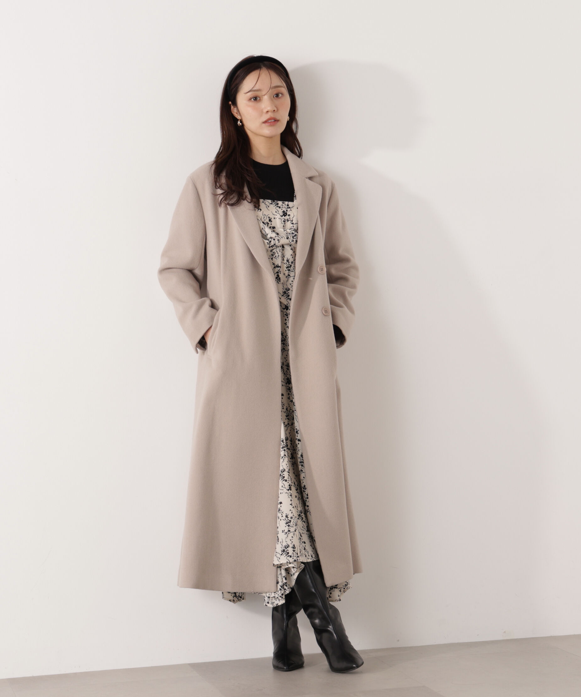 PROPORTION BODY DRESSING「ベルテッドレディーコート 25AW」|その他|