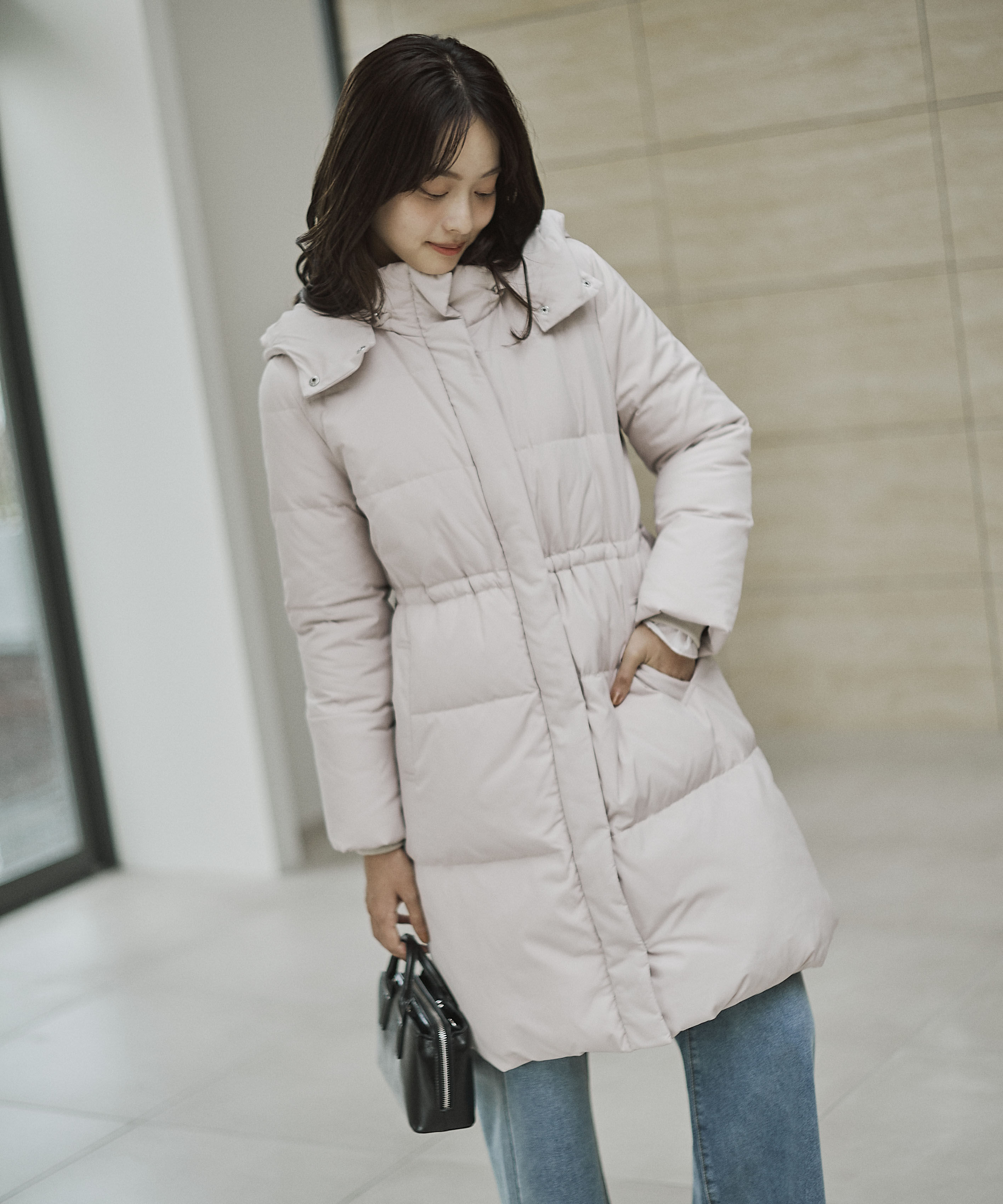 PROPORTION BODY DRESSING「フード取り外しダウン 25AW」|その他|