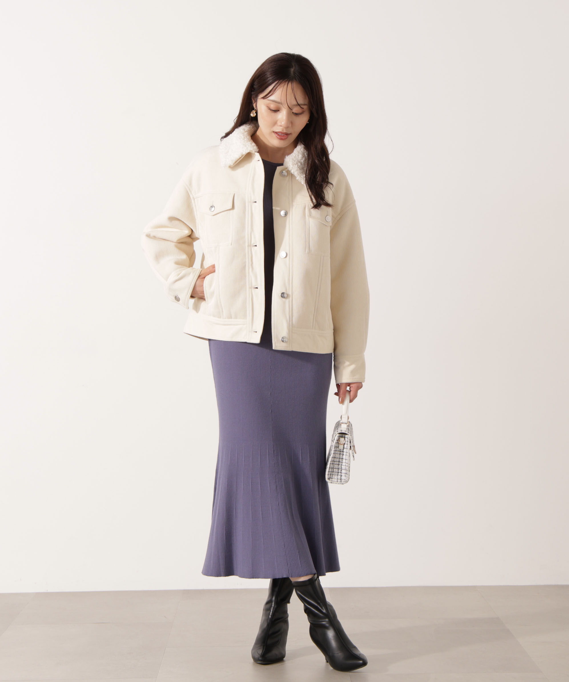 PROPORTION BODY DRESSING「コーデュロイブルゾン 25AW」|ブルゾン・スタジャン|