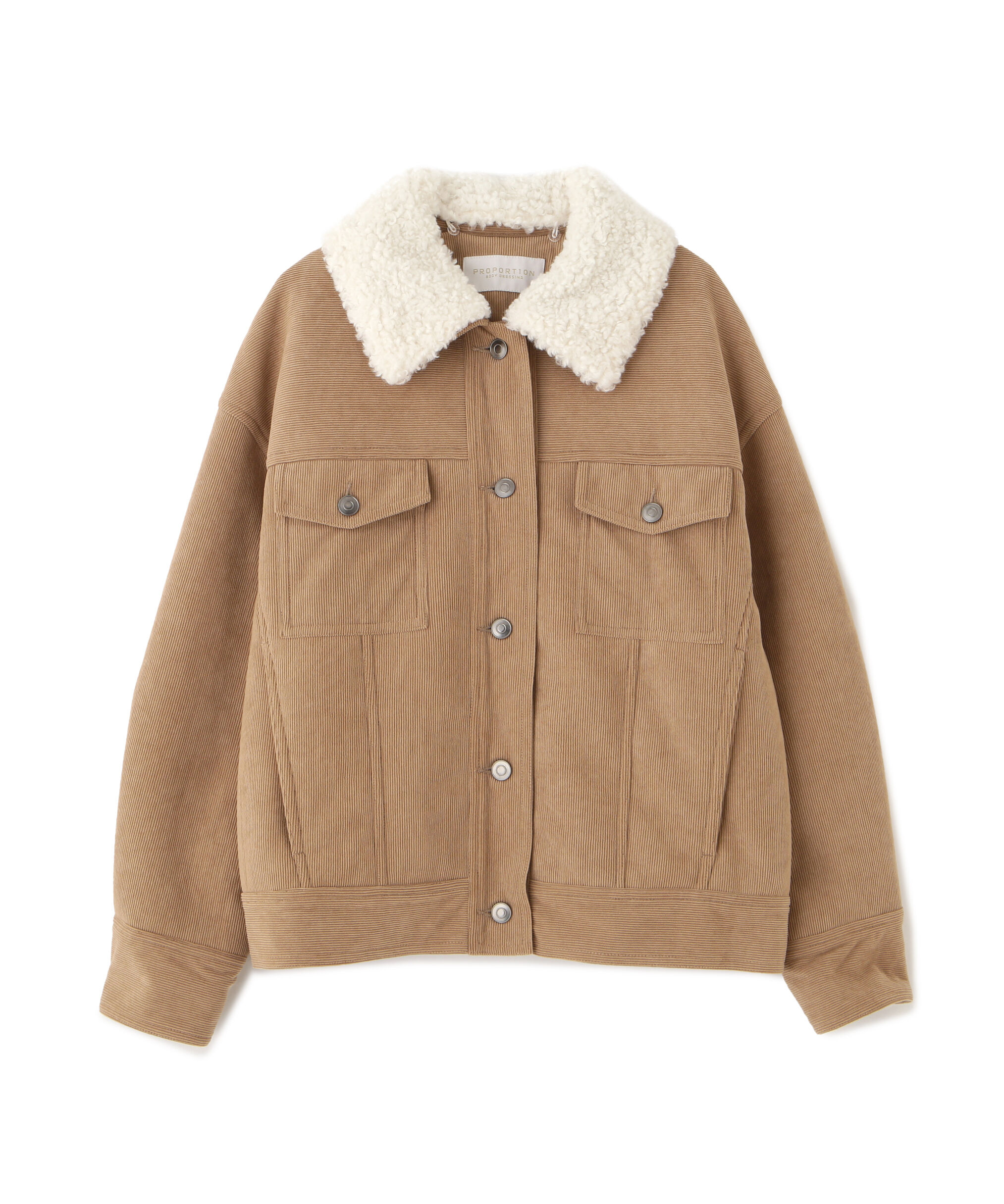 PROPORTION BODY DRESSING「コーデュロイブルゾン 25AW」|ブルゾン・スタジャン|