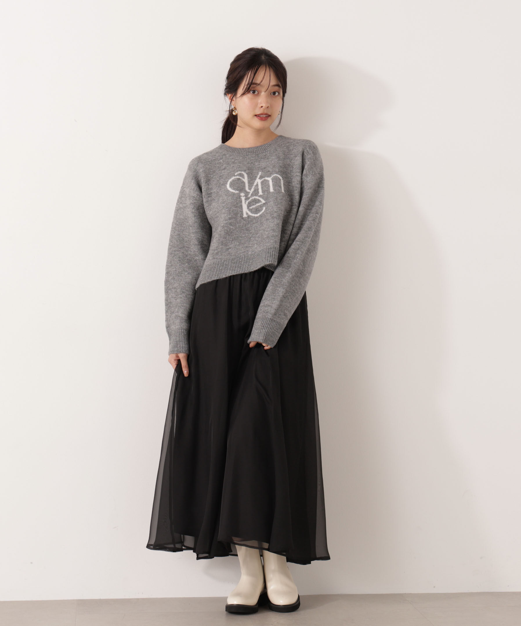 PROPORTION BODY DRESSING「ロゴニット 25AW」|ニット・セーター|