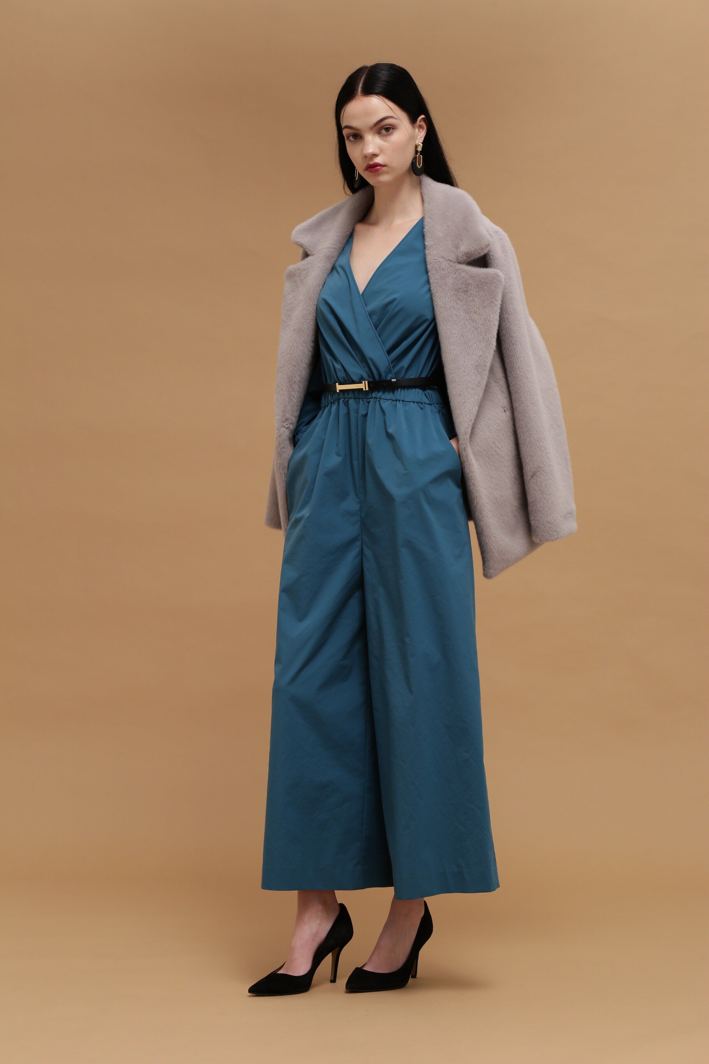  「◆カシュクールジャンプスーツ」|ワンピース|