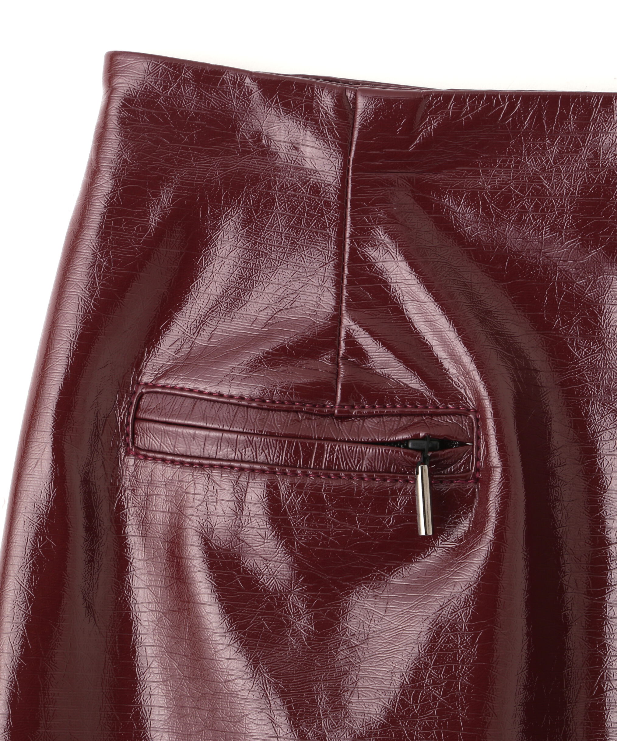  「◆ジップアクセントミディスカート」|スカート|