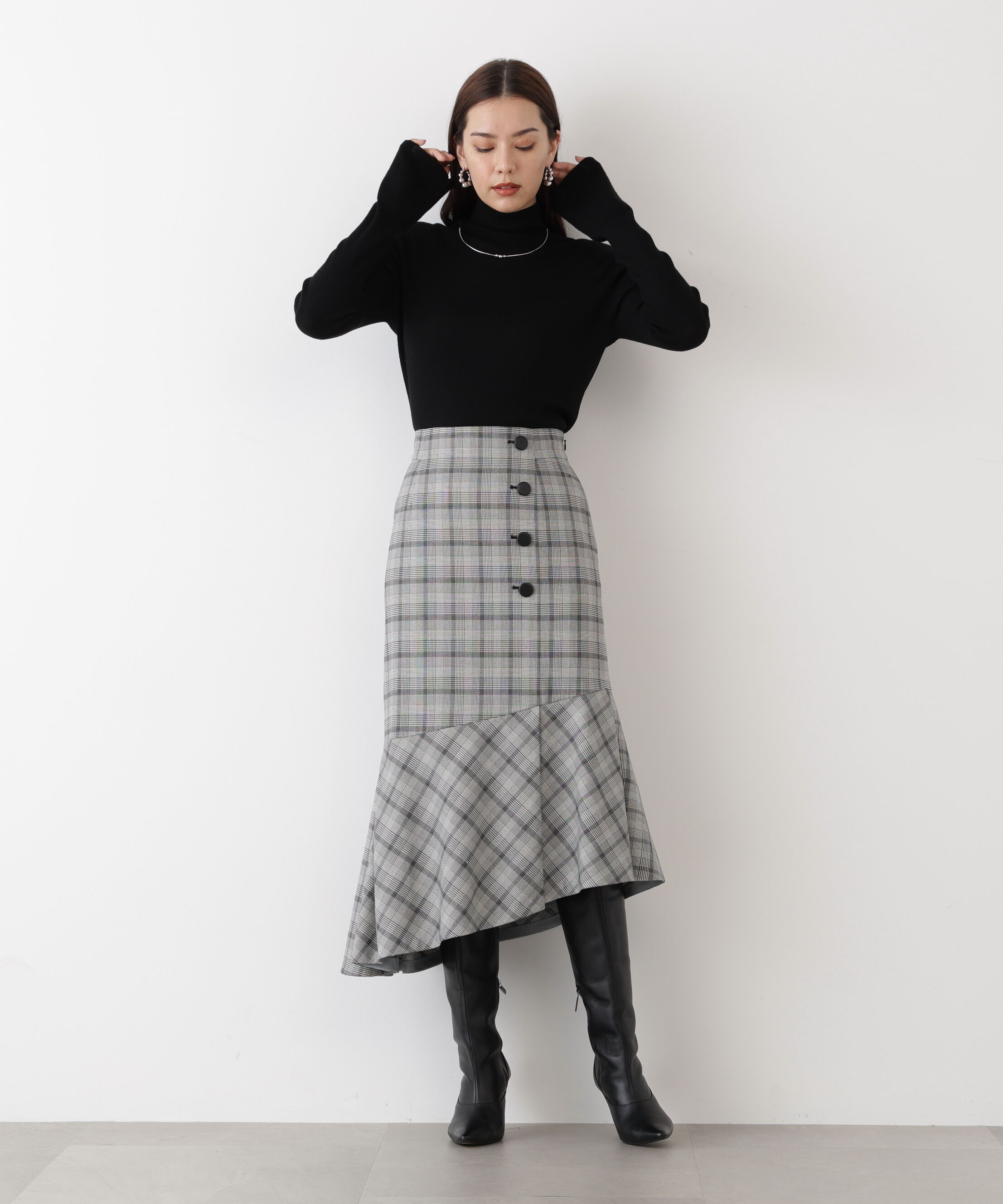  「◆ウールモックネックプルオーバー」|ニット・セーター|