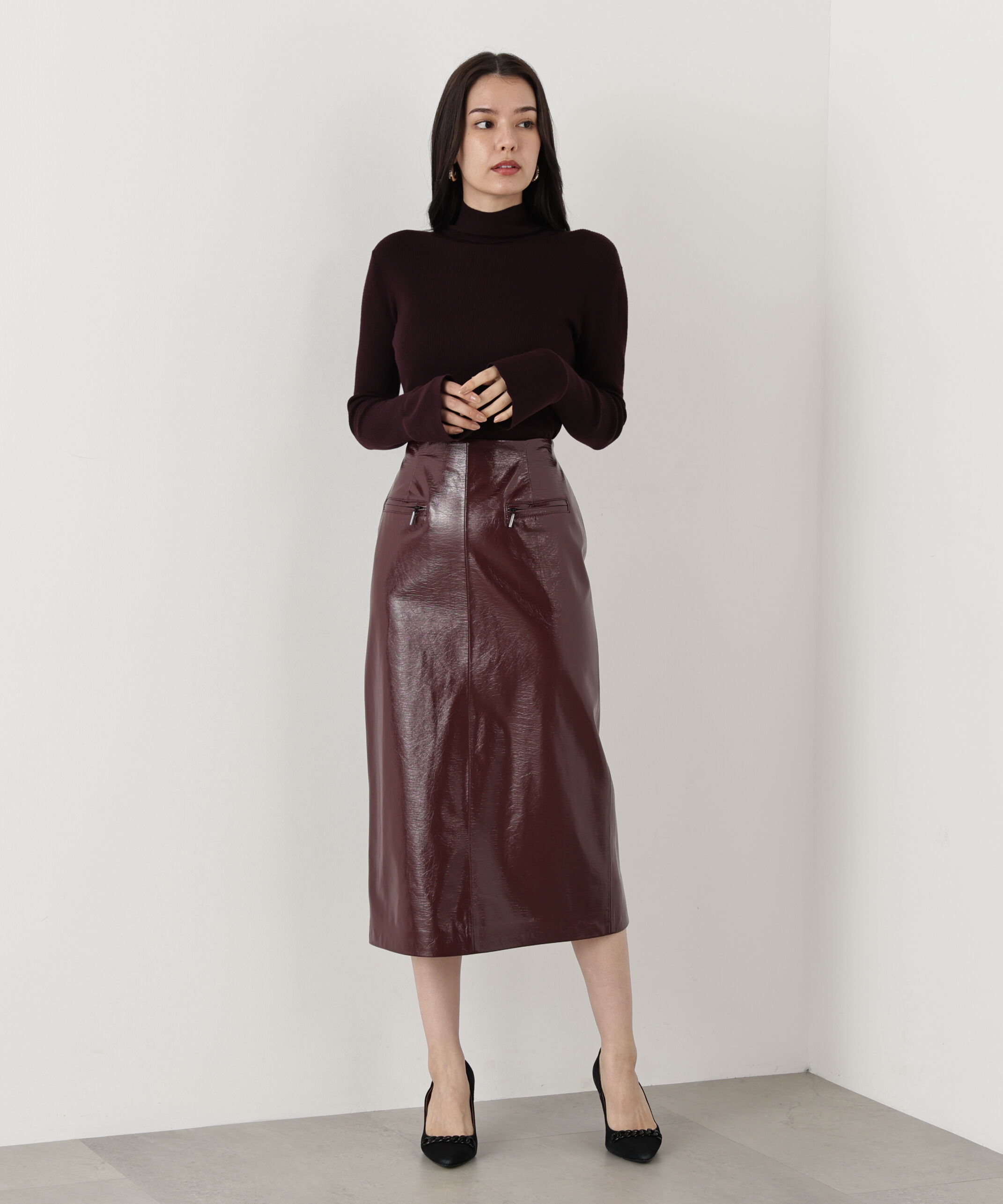  「◆ウールモックネックプルオーバー」|ニット・セーター|