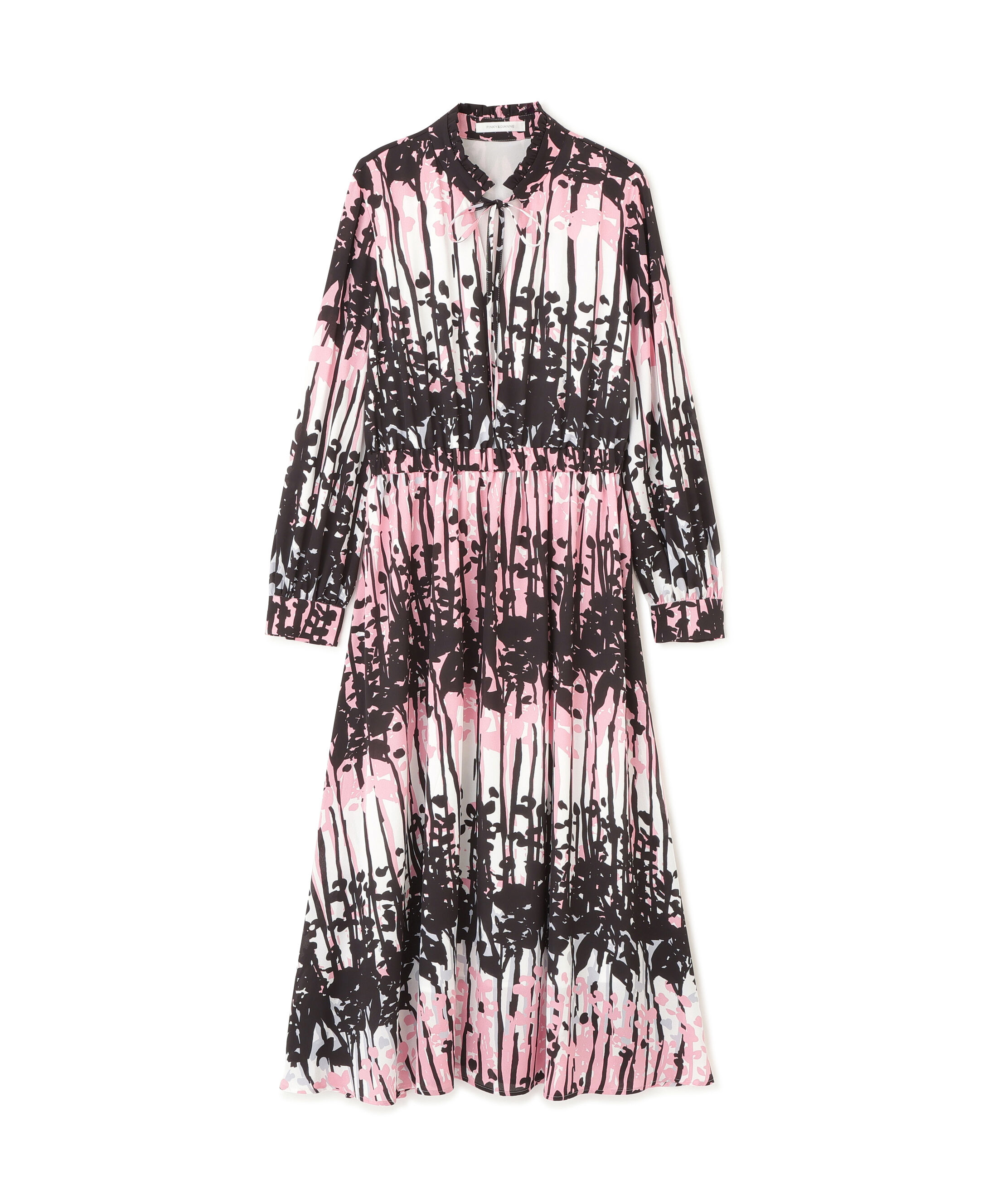  「インクフォレストプリントワンピース」|ワンピース|