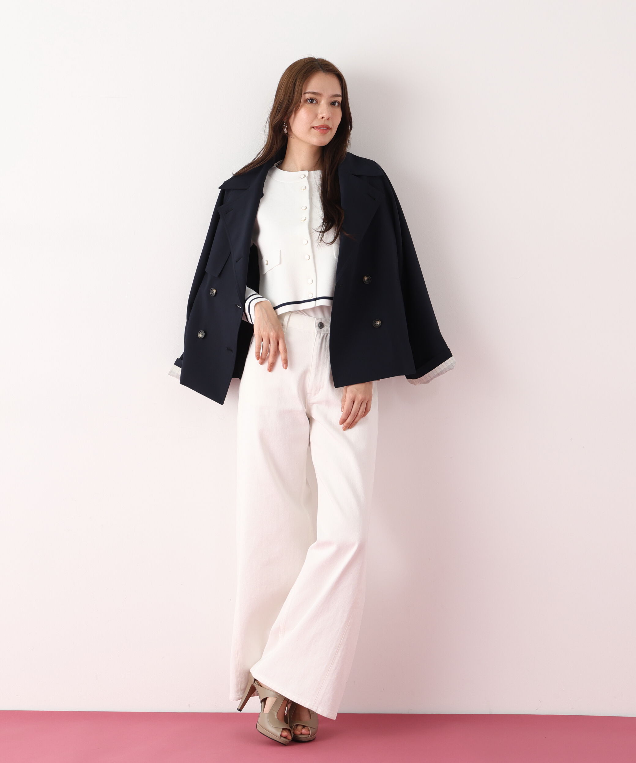  「ソフトオックスショートトレンチコート」|その他|