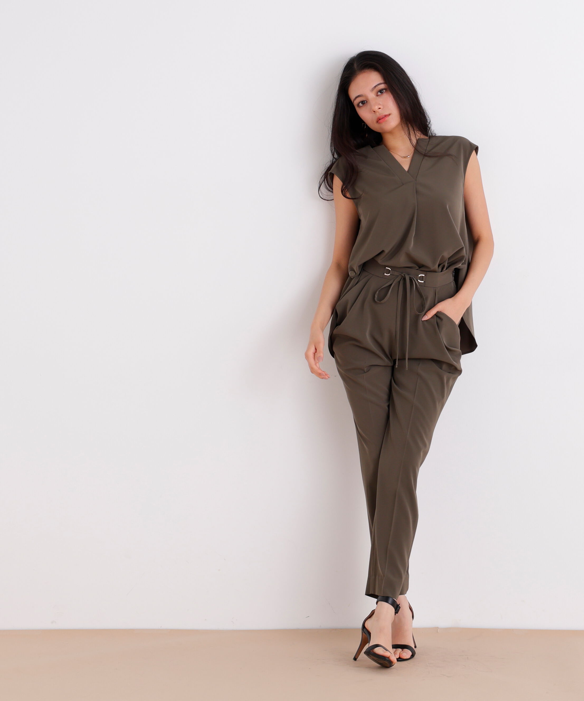  「タックポケットテーパードパンツ」|その他|