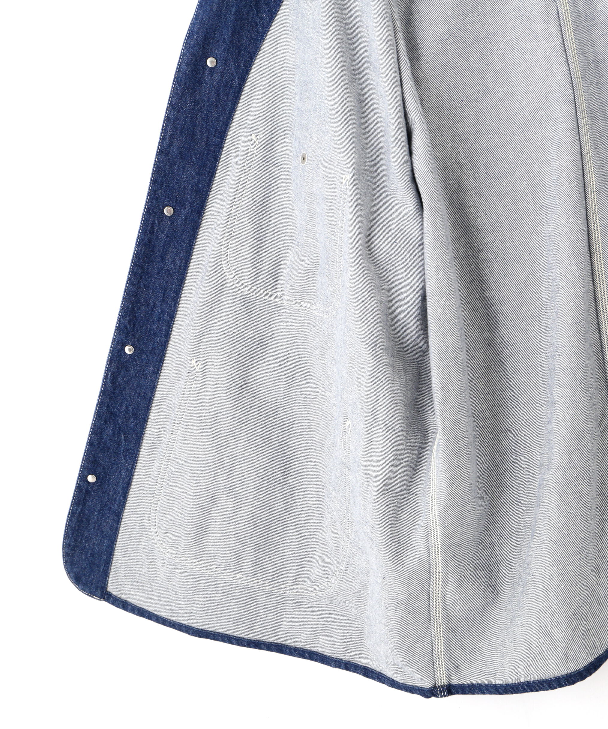 YLEVE 「Ｙ / 13oz ORGANIC COTTON DENIM COVERALL JACKET」|ブルゾン・スタジャン|