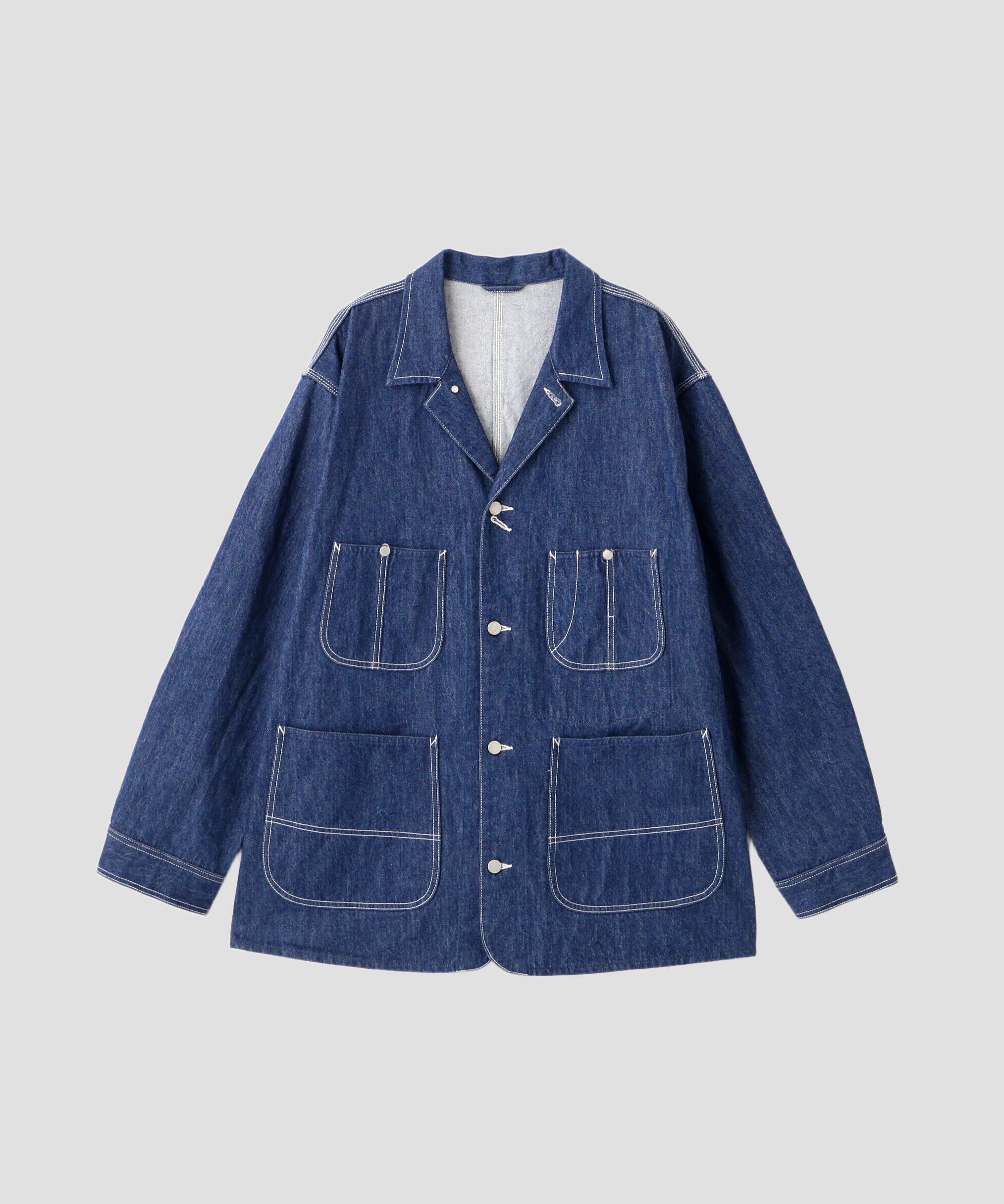 YLEVE 「Ｙ / 13oz ORGANIC COTTON DENIM COVERALL JACKET」|ブルゾン・スタジャン|