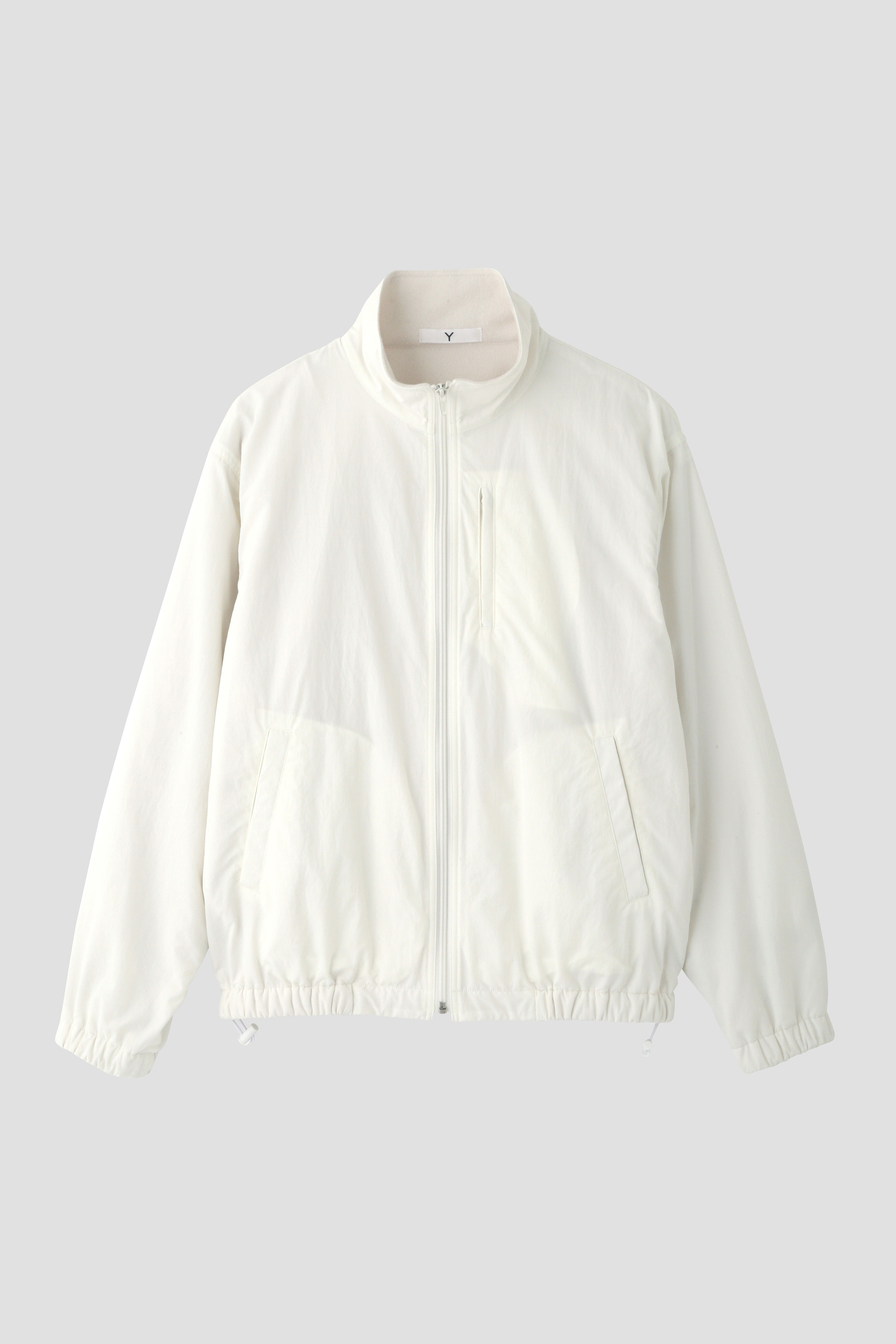 YLEVE 「Ｙ / RECYCLE NYLON TAFFETA / RECYCLE POLYESTER FLEECE BZ」|ブルゾン・スタジャン|