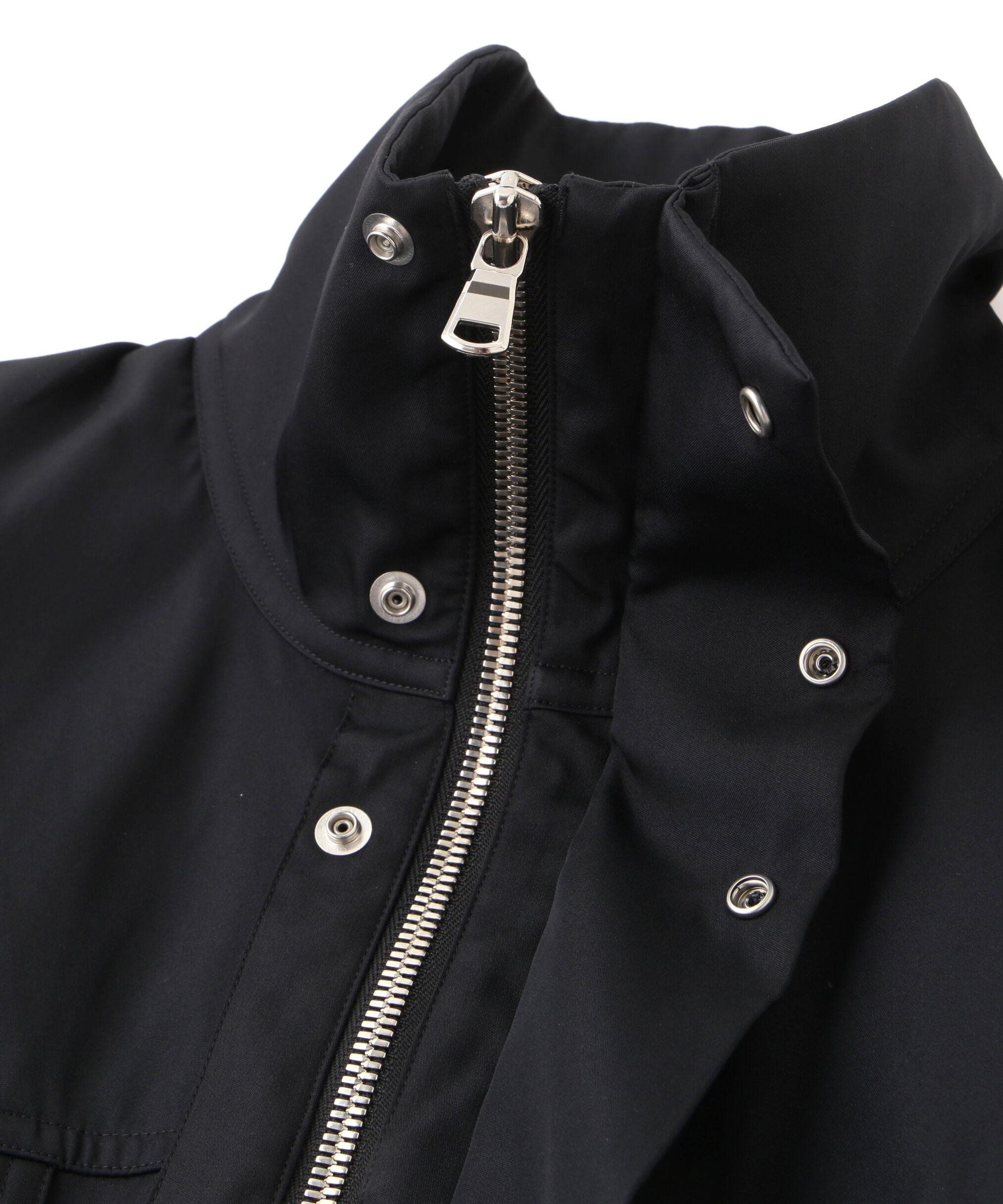 YLEVE 「YLEVE / HIGH COUNT DOUBLE TWILL POLYESTER BLOUSON」|ブルゾン・スタジャン|