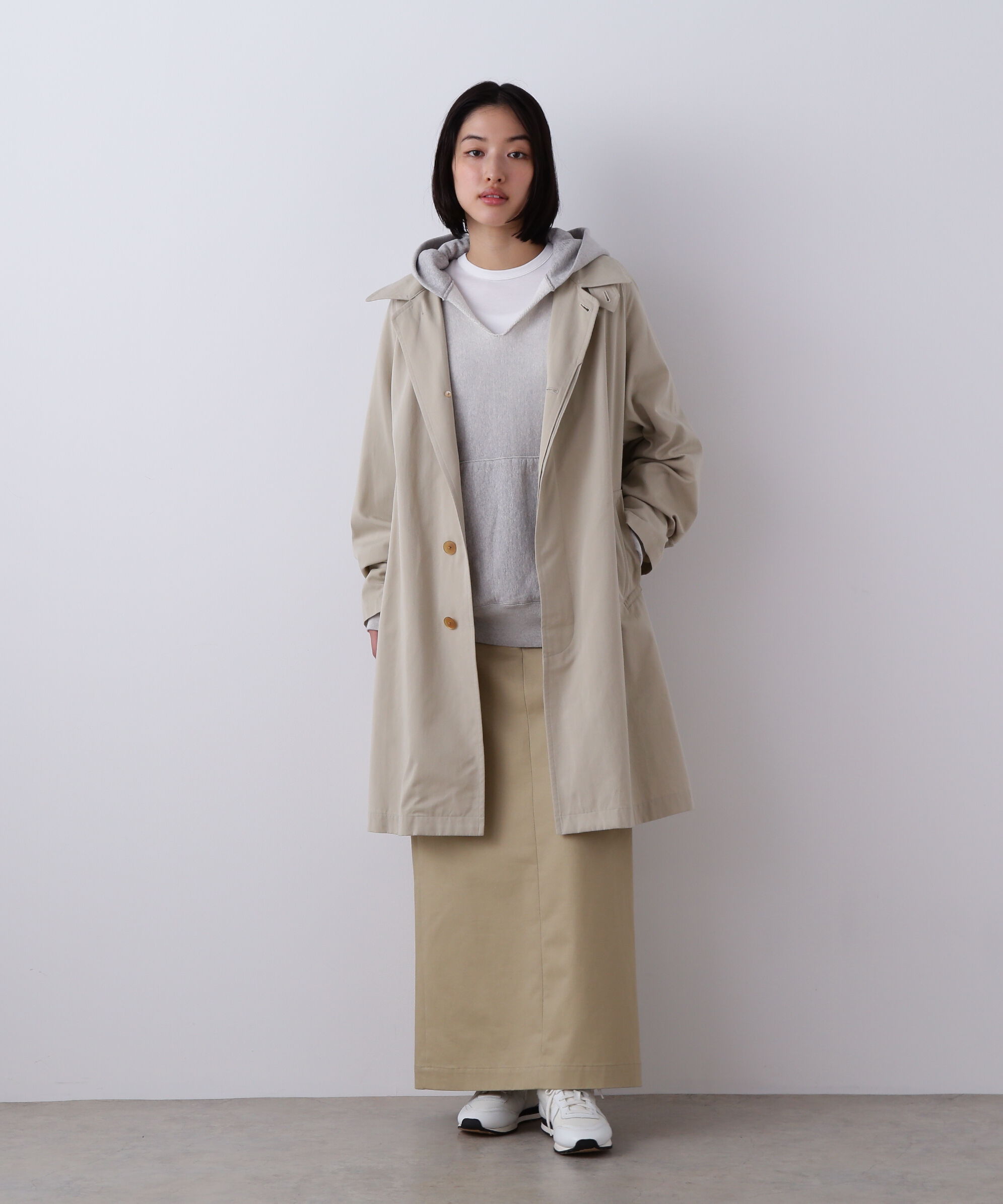 YLEVE 「YLEVE / COTTON BREND CHAMBRAY COAT」|その他|