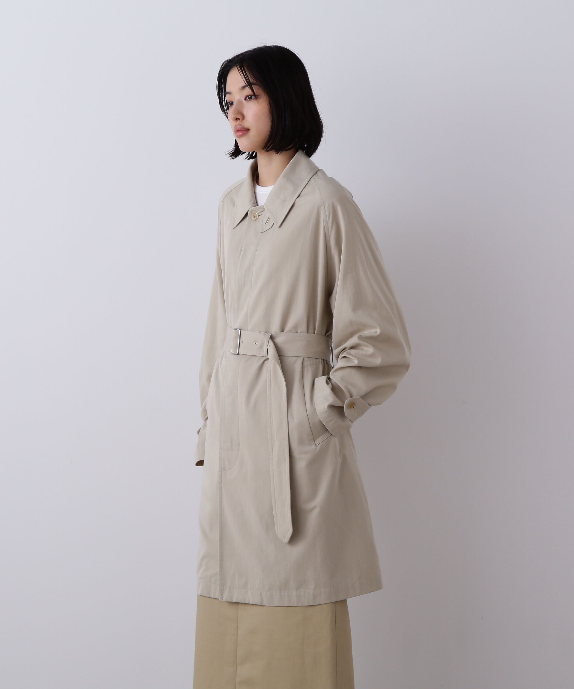 YLEVE 「YLEVE / COTTON BREND CHAMBRAY COAT」|その他|