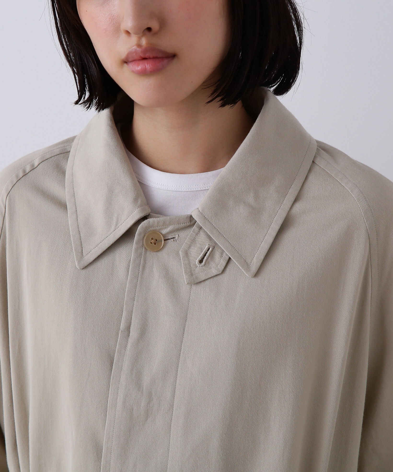 YLEVE 「YLEVE / COTTON BREND CHAMBRAY COAT」|その他|
