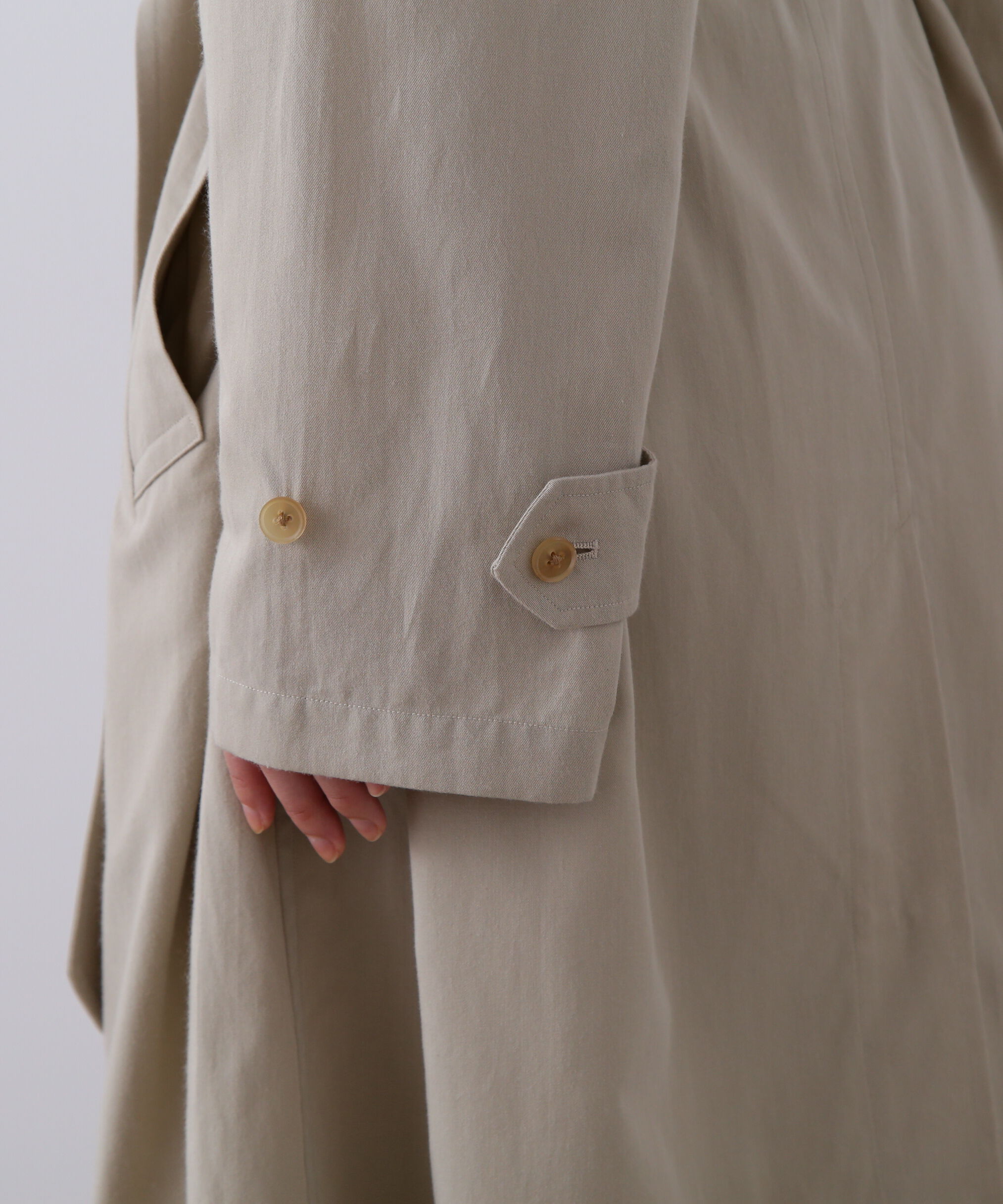 YLEVE 「YLEVE / COTTON BREND CHAMBRAY COAT」|その他|