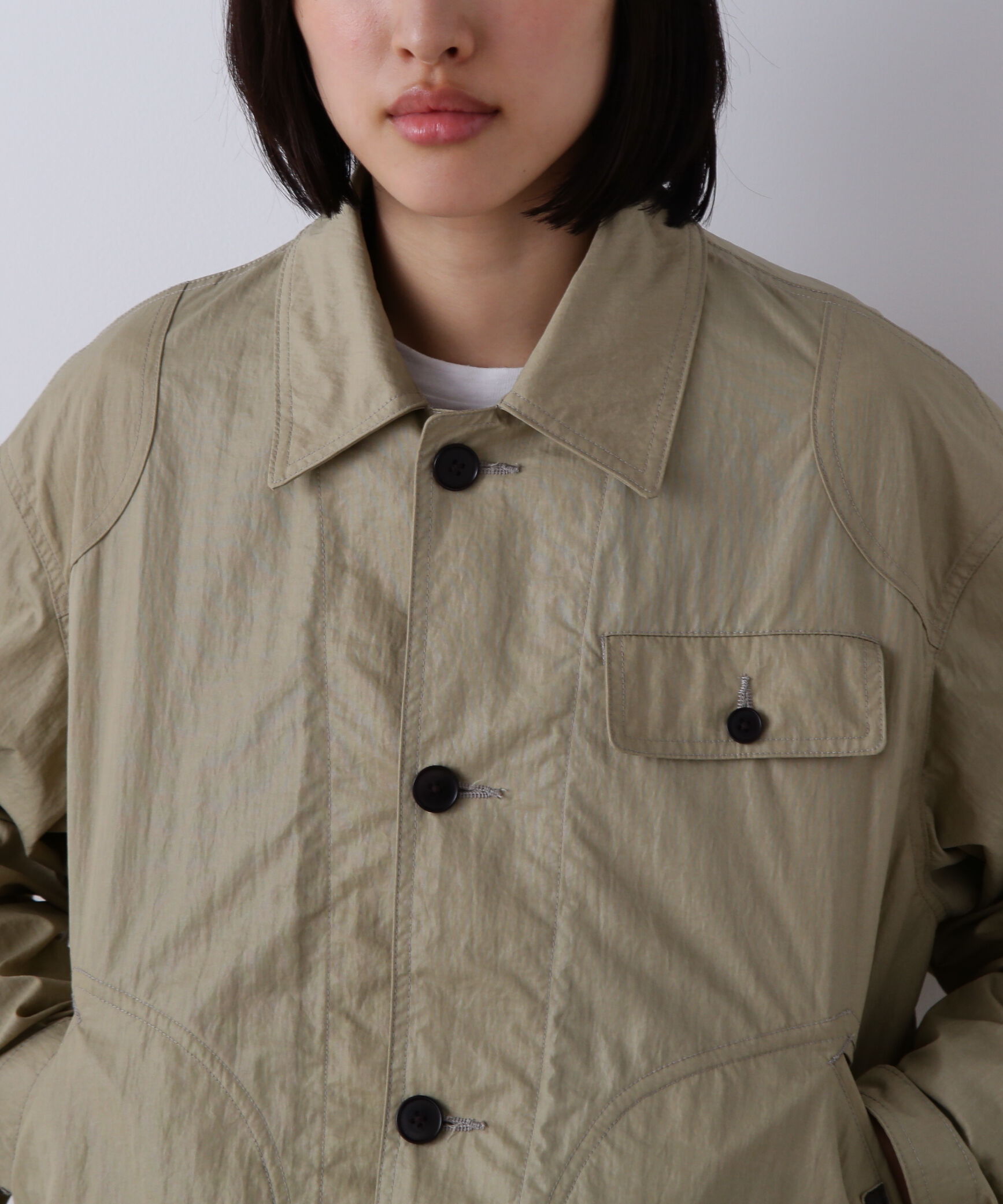 YLEVE 「YLEVE / NYLON HUNTING BLOUSON」|ブルゾン・スタジャン|