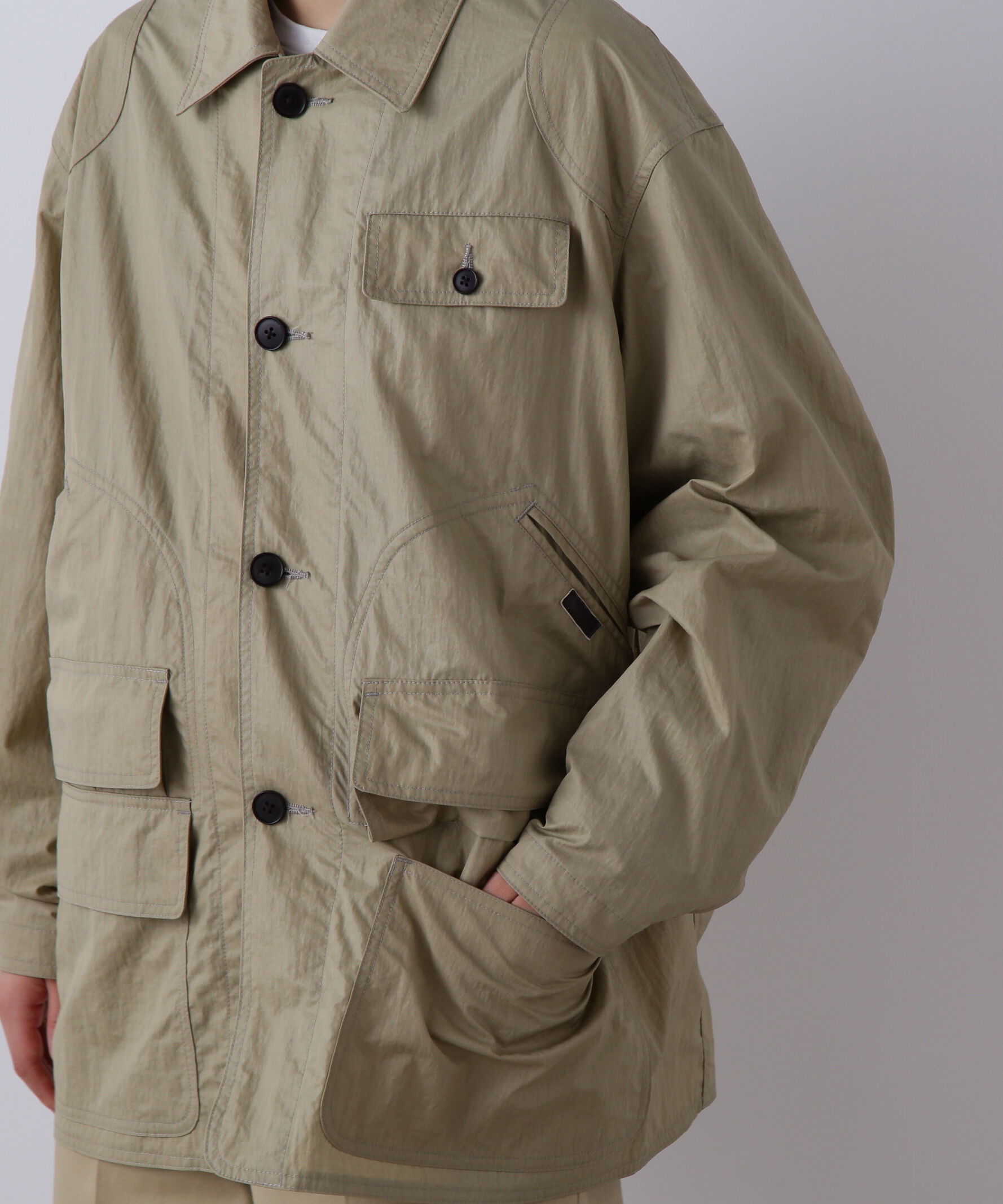 YLEVE 「YLEVE / NYLON HUNTING BLOUSON」|ブルゾン・スタジャン|