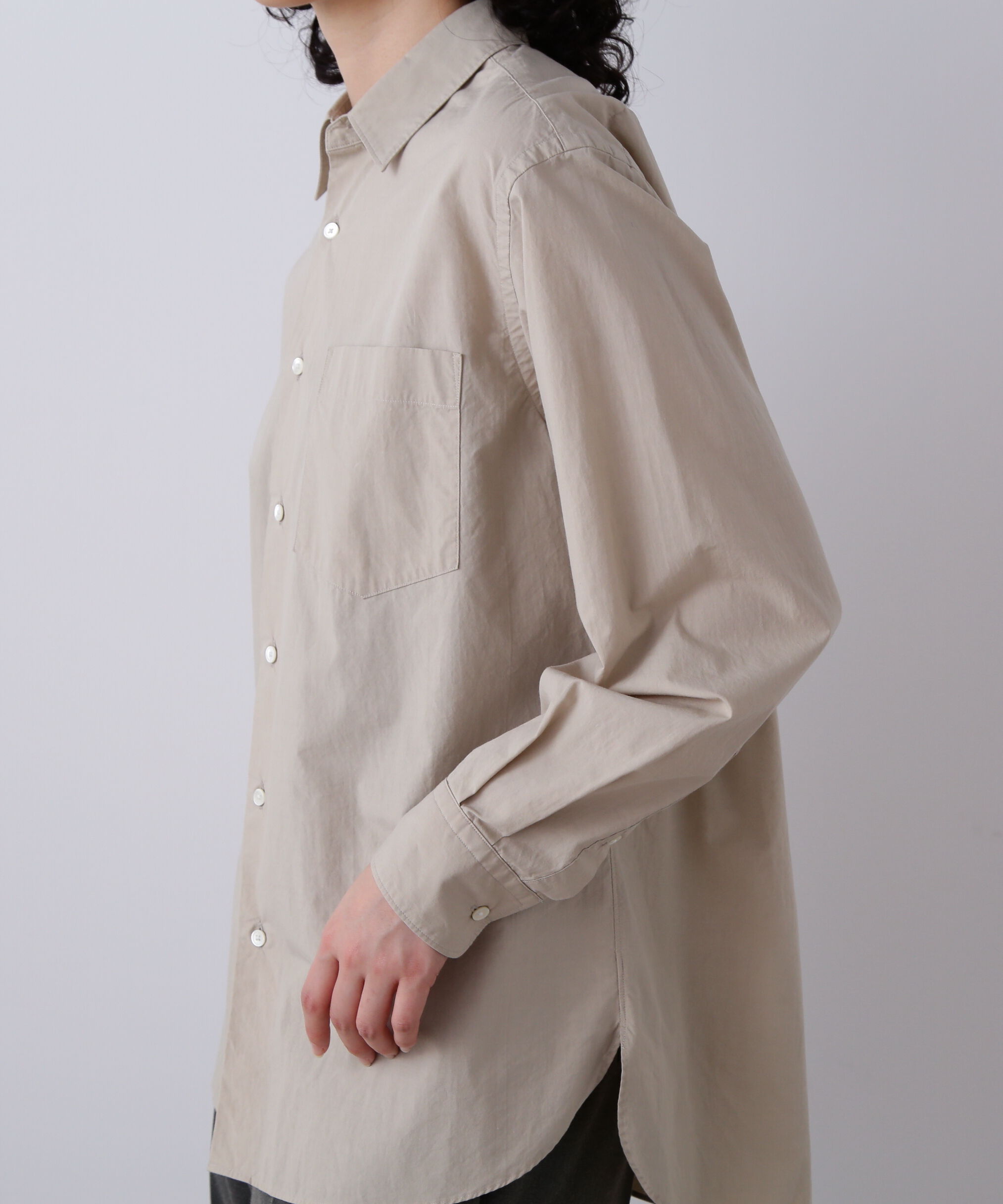 YLEVE 「YLEVE / COTTON SILK TYPEWRITER SHIRT」|シャツ・ブラウス|